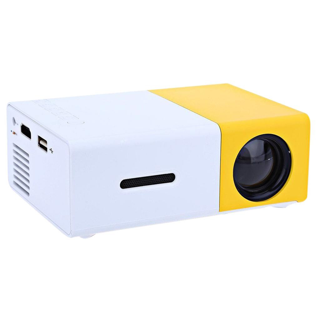 YG-300 Projector Led Portable Home Hd Theater USB HDMI Mini 1080p EU Plug