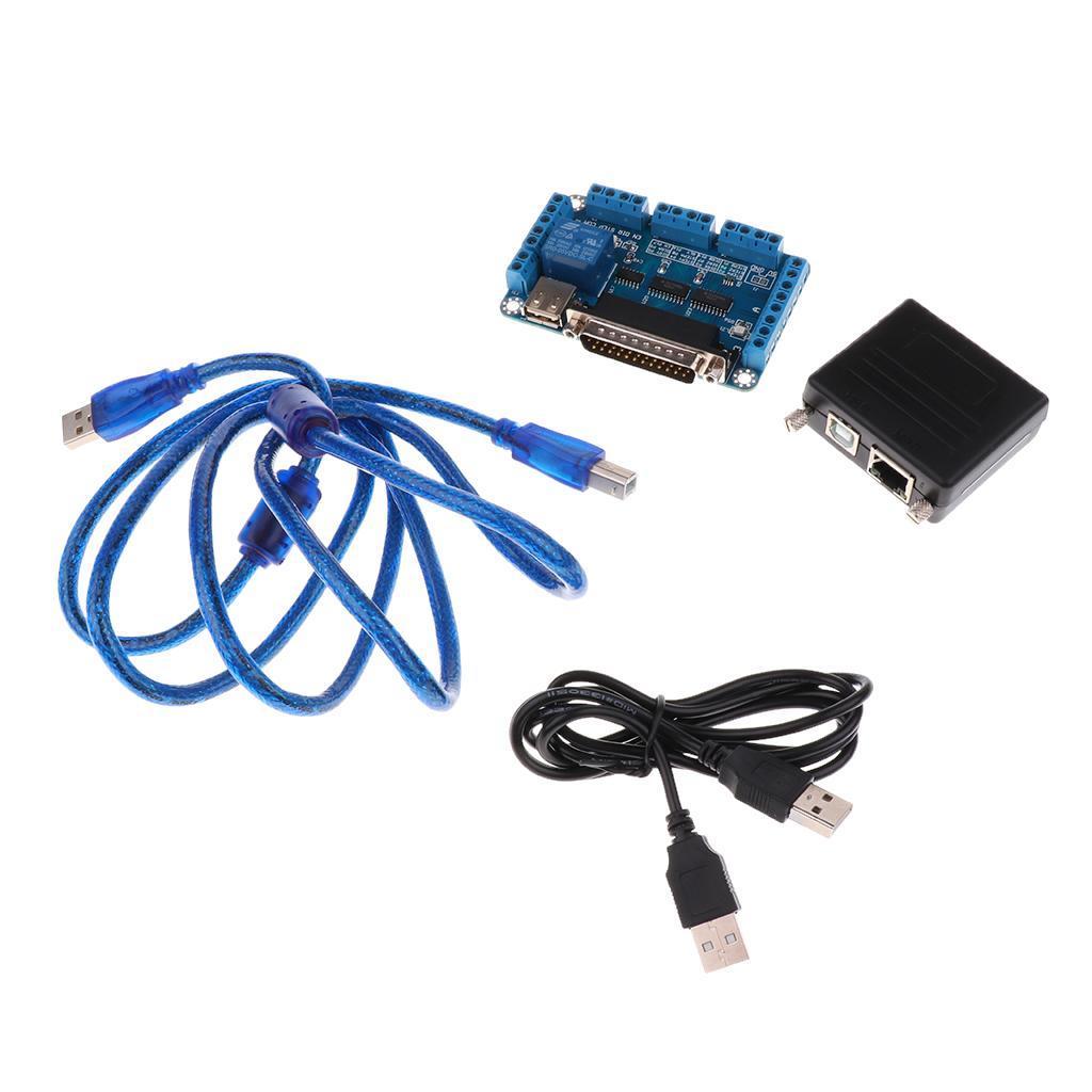 NC200 LPT Parallel to USB Adapter MPG Supported for Mach3 CNC Controllers