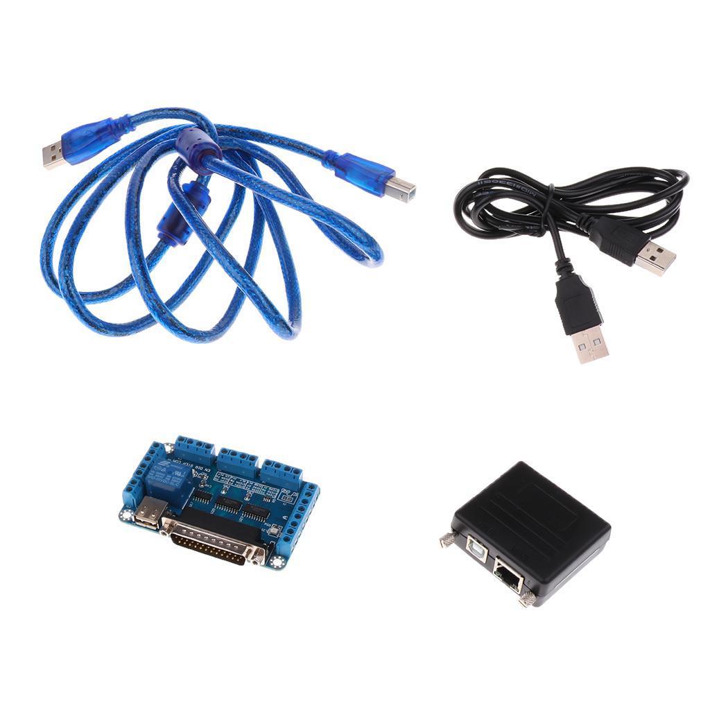 NC200 LPT Parallel to USB Adapter MPG Supported for Mach3 CNC Controllers