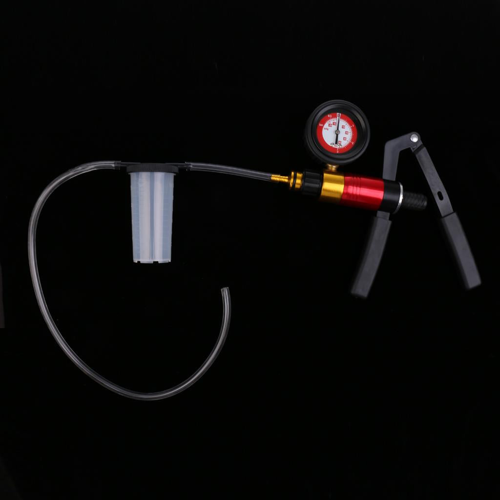 1 Set Automotive Hand Held Vacuum Pump for Brake Bleeding and Pressure Testing