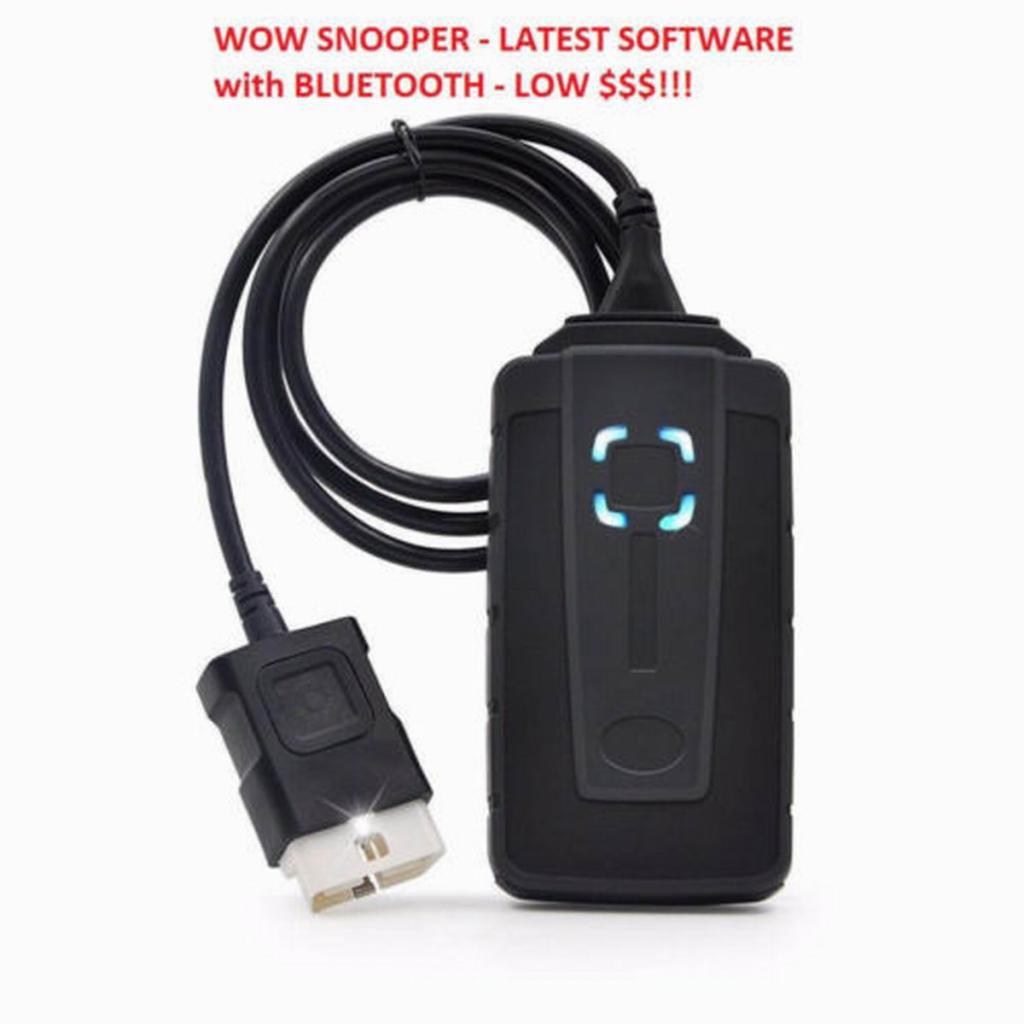 WOW Snooper V5.008 R2 Software Bluetooth Diagnostic Tool for Cars and Trucks