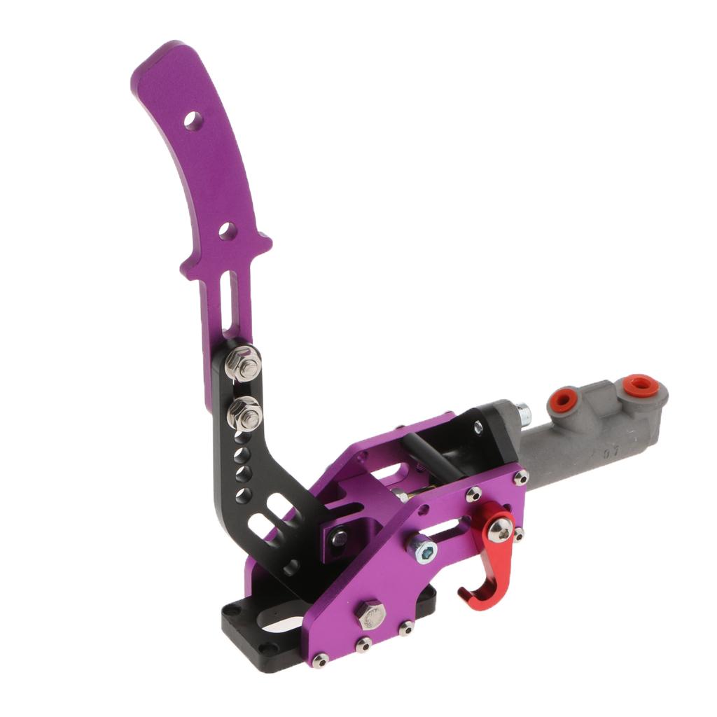 Car Hydraulic Drift Hydro E-Brake Racing Handbrake Lever Gear Locking Purple