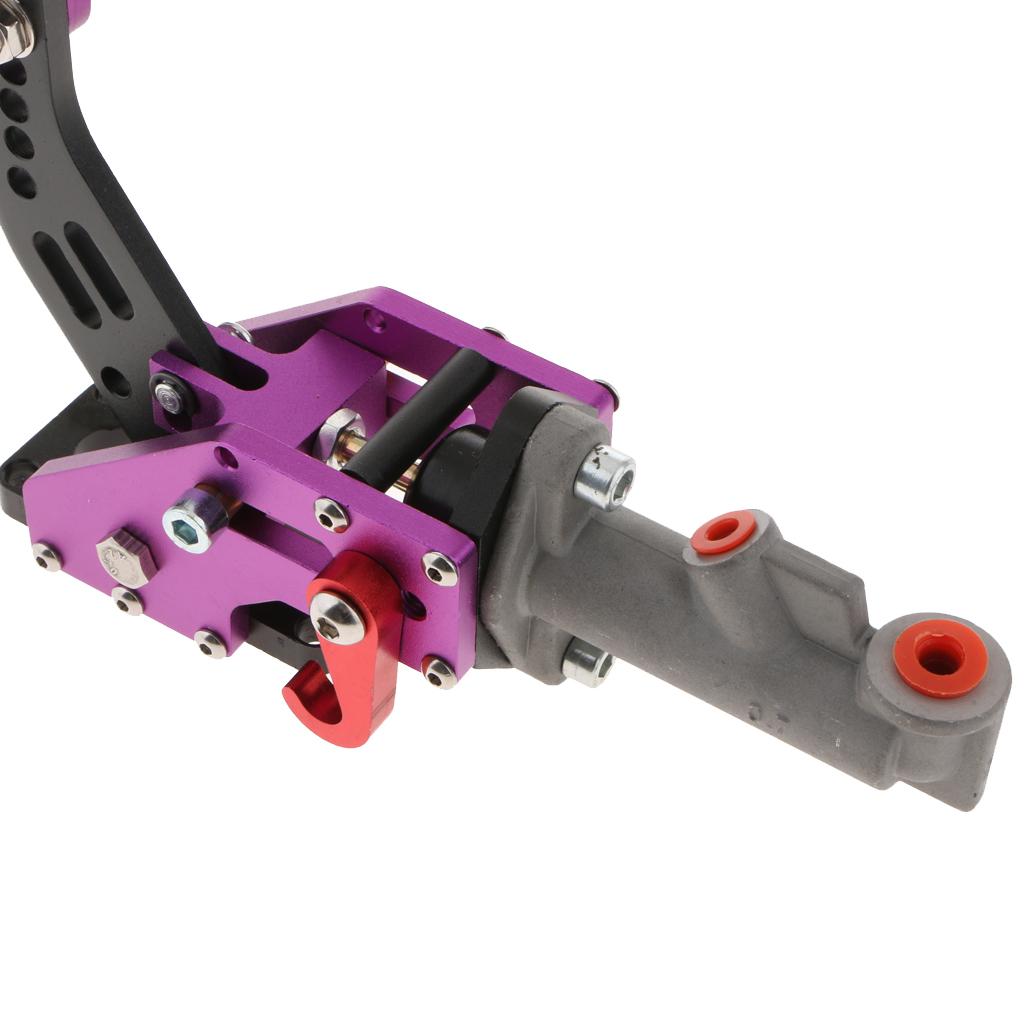 Car Hydraulic Drift Hydro E-Brake Racing Handbrake Lever Gear Locking Purple