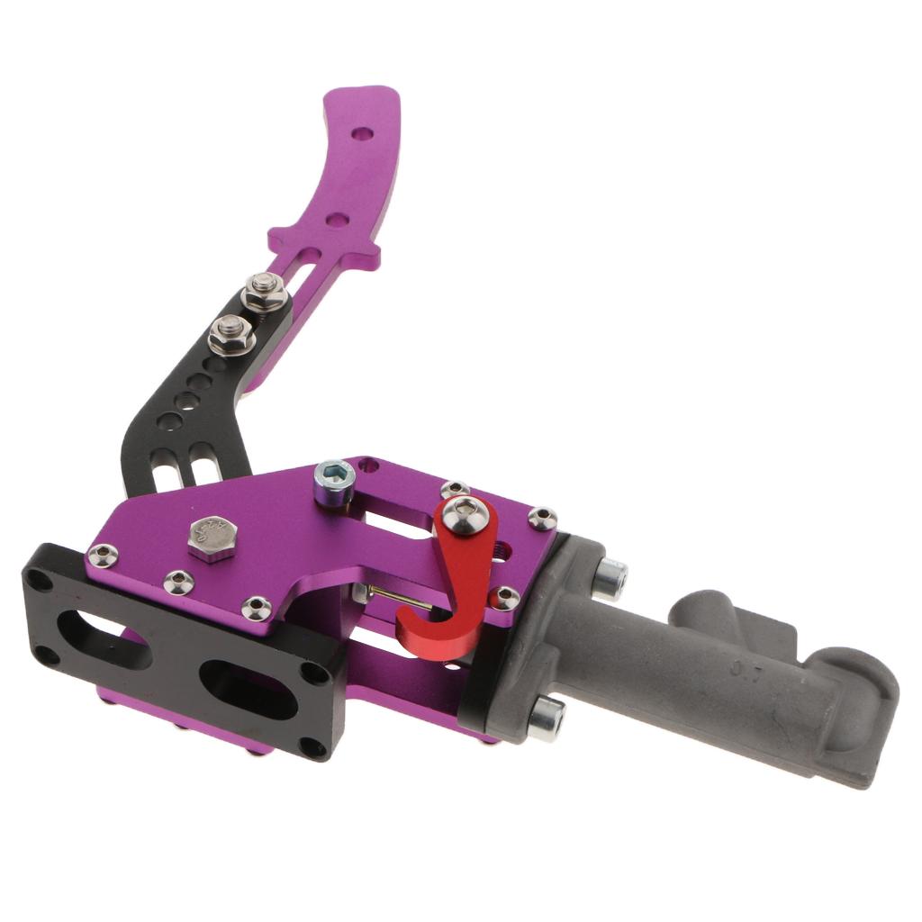 Car Hydraulic Drift Hydro E-Brake Racing Handbrake Lever Gear Locking Purple