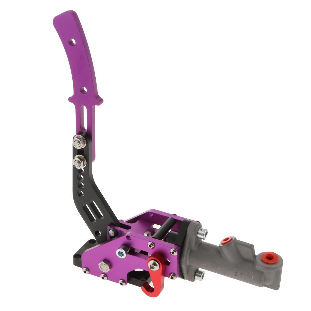 Car Hydraulic Drift Hydro E-Brake Racing Handbrake Lever Gear Locking Purple