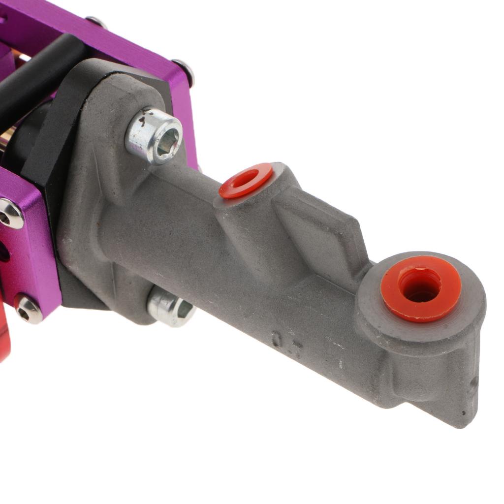 Car Hydraulic Drift Hydro E-Brake Racing Handbrake Lever Gear Locking Purple