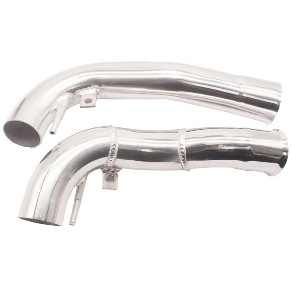 For 2.7L Audi RS4 RS6 B5 A6 Allroad Turbo Inlet Pipes Silver S4 K04 B5S4 2.7