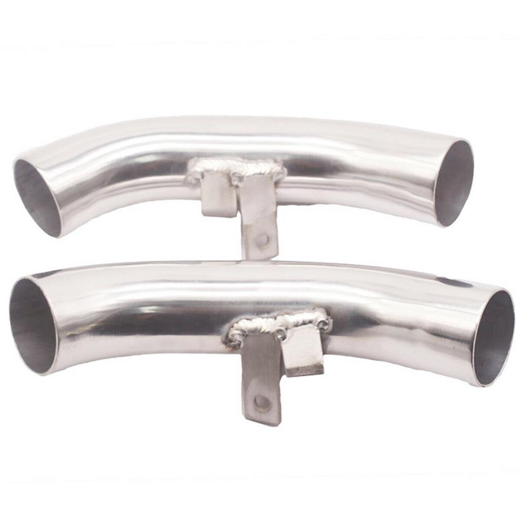 For 2.7L Audi RS4 RS6 B5 A6 Allroad Turbo Inlet Pipes Silver S4 K04 B5S4 2.7