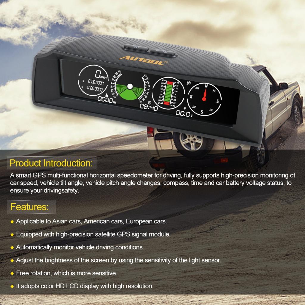 x90 Smart GPS Inclinometer Altimeter Compass 4x4 Digital