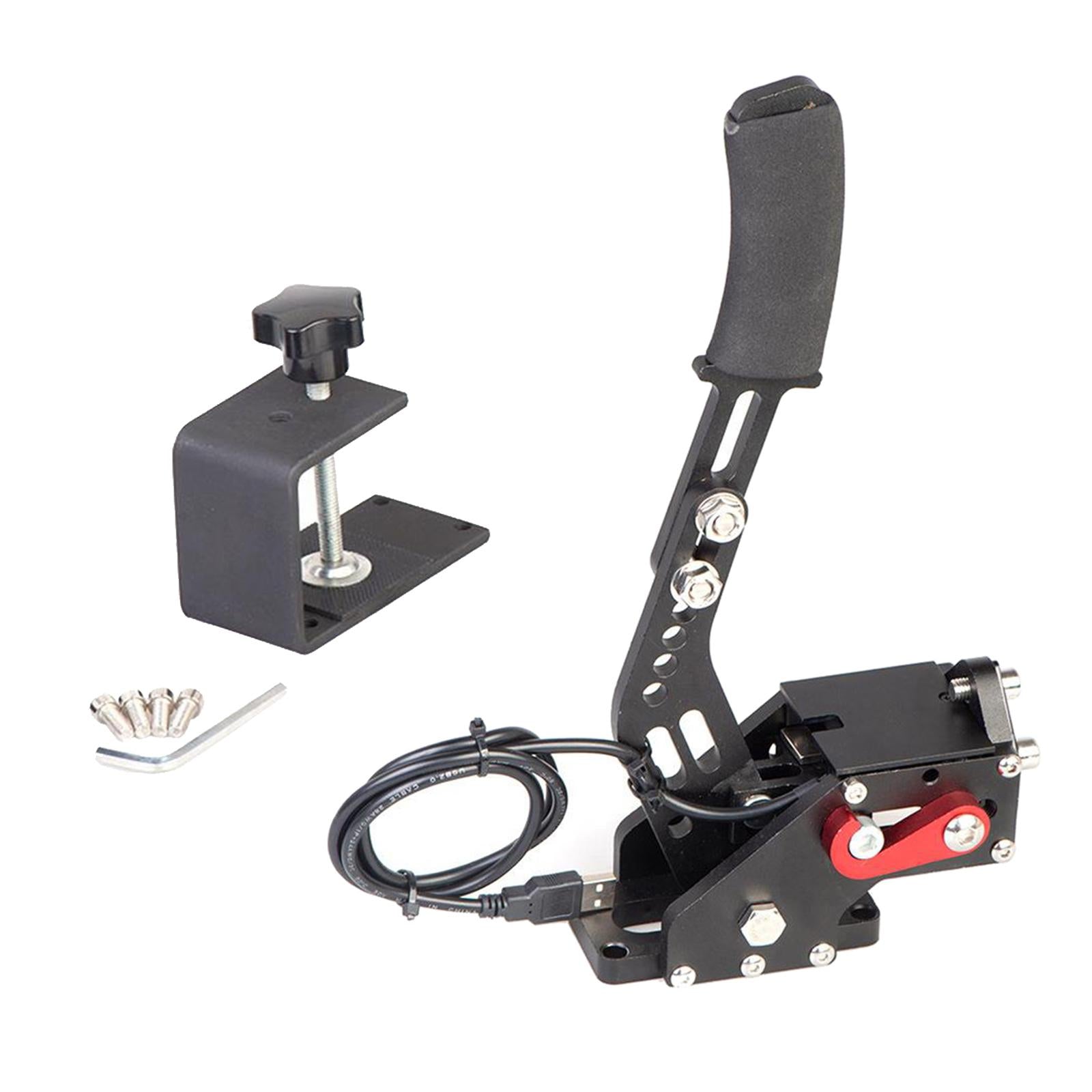 USB Handbrake + Clamp fo Wins Sim Racing G25 G27 G29 T50 With accessories 1