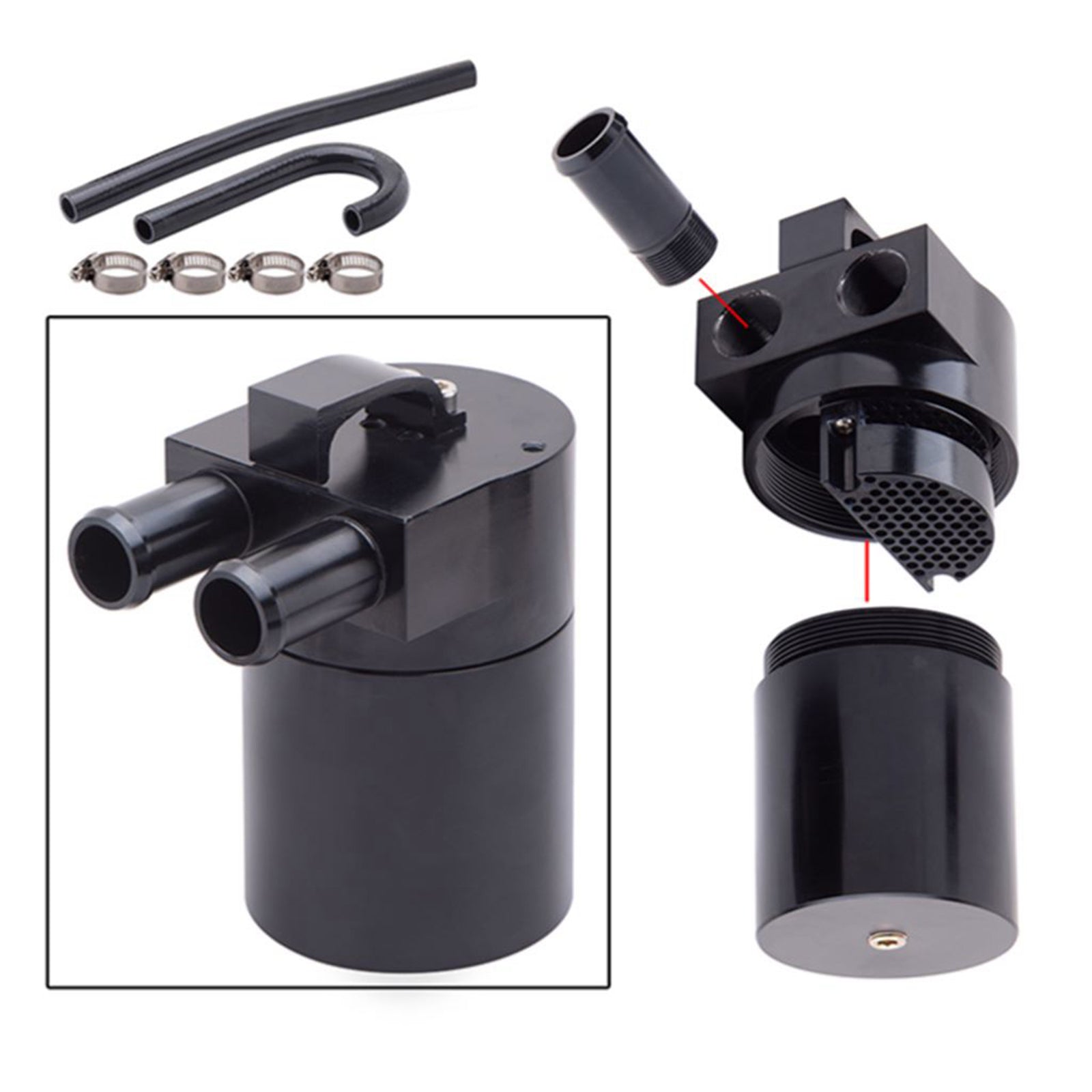 Oil Reservoir Catch Can Tank for BMW N54 Durable High performance Parts