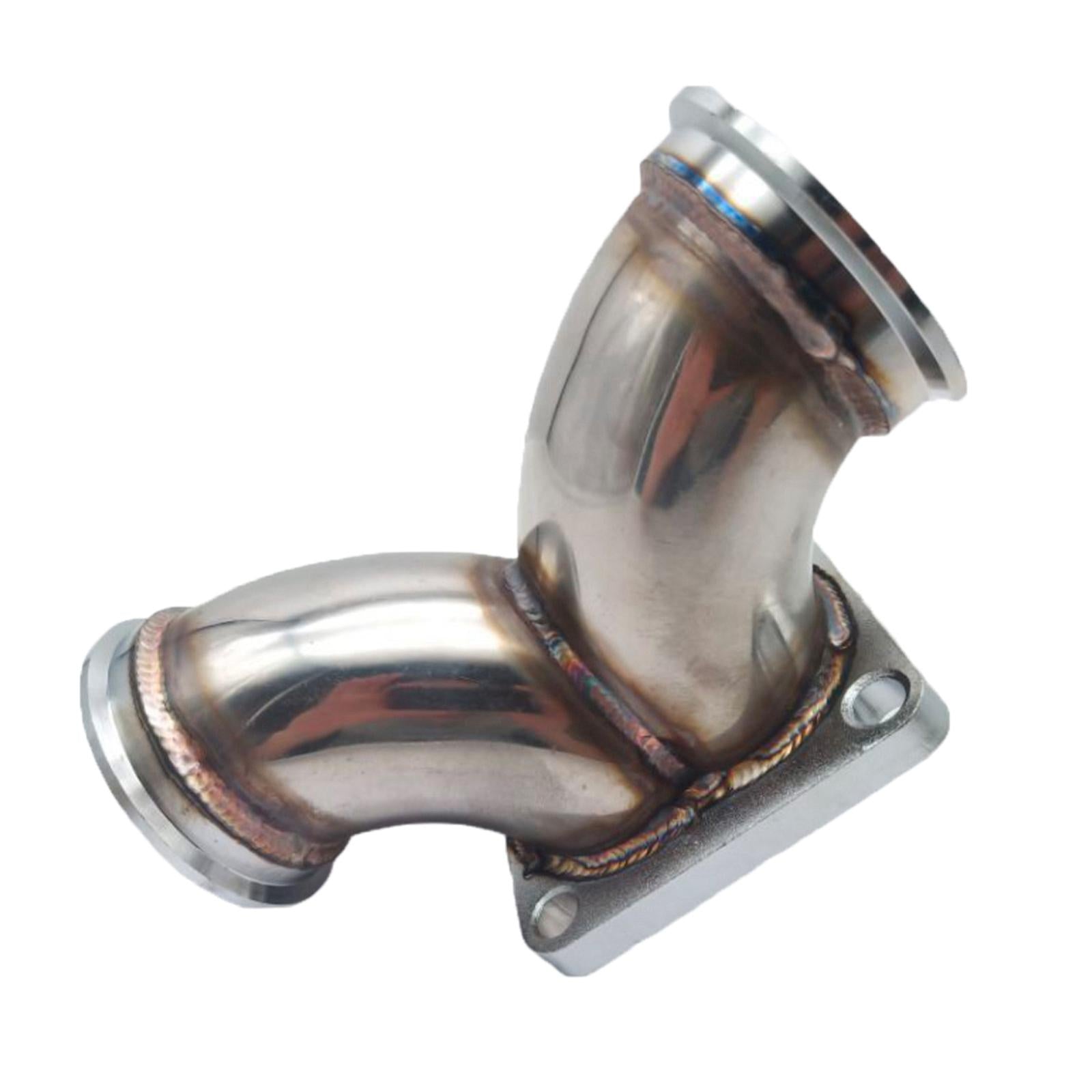 Y Elbow Adapter to Divided T4 Turbo Elbow Adapter Flange Part Accessory