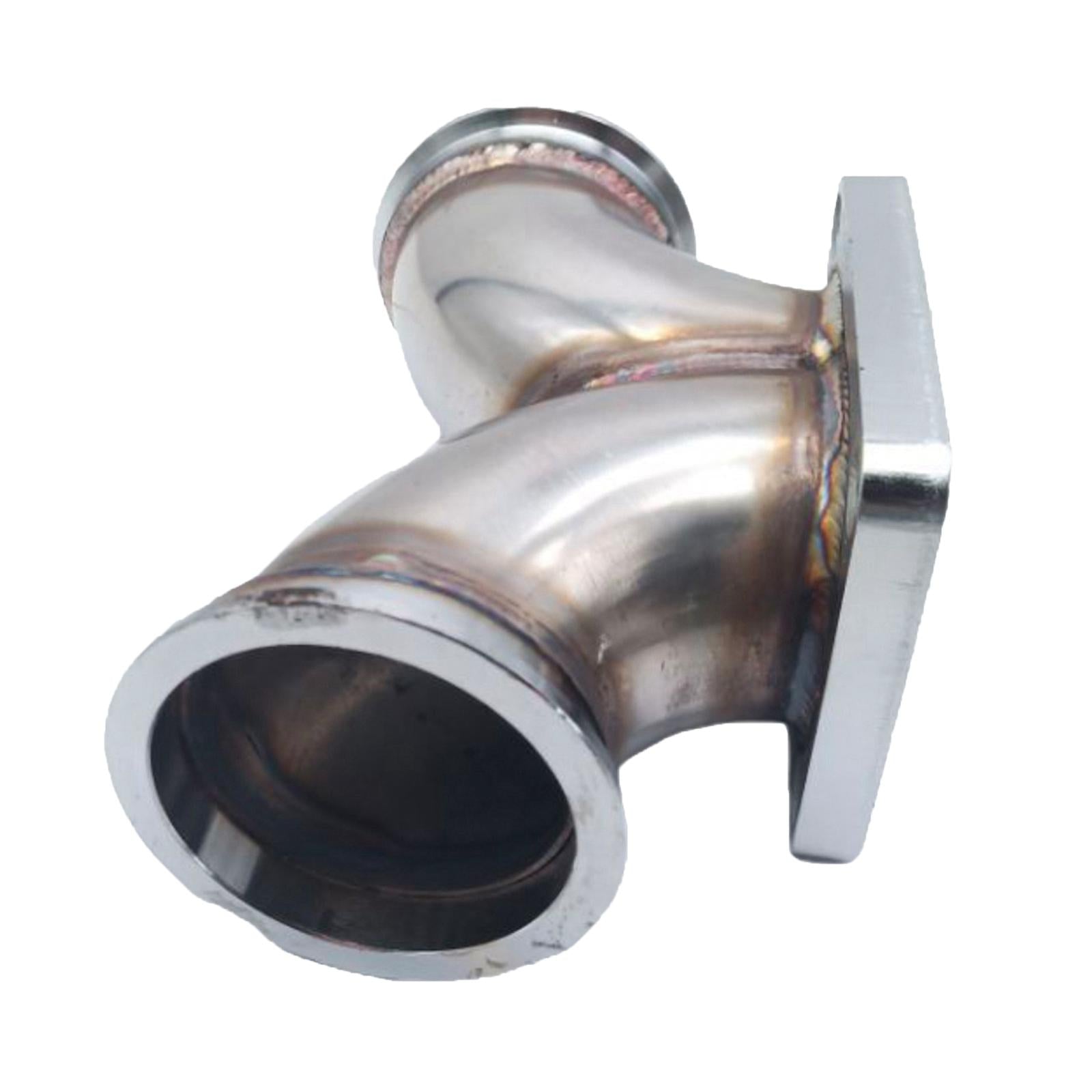 Y Elbow Adapter to Divided T4 Turbo Elbow Adapter Flange Part Accessory