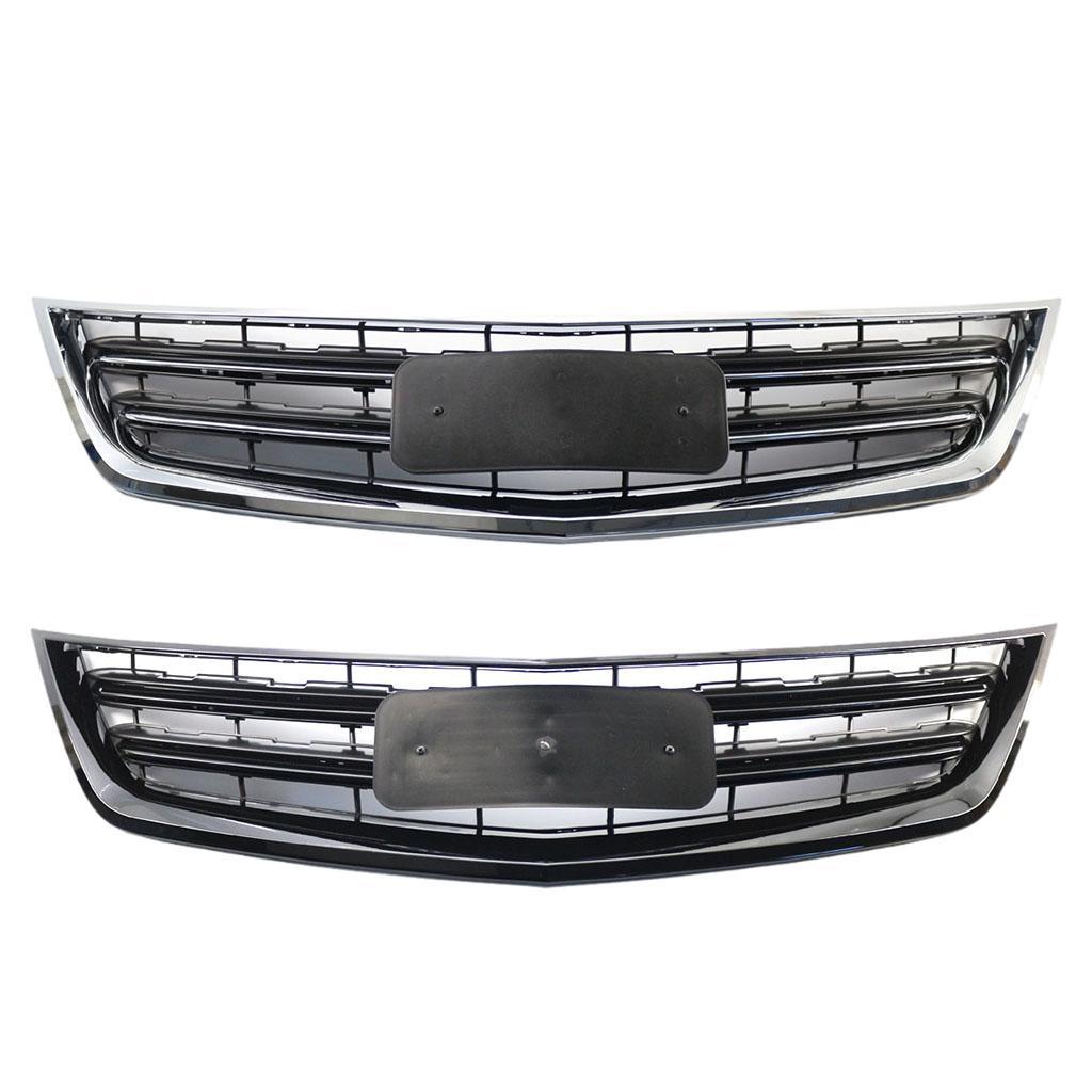 1 Piece Vehicle Front Grill Grille for Chevrolet Impala Sedan 14-20 Chrome 