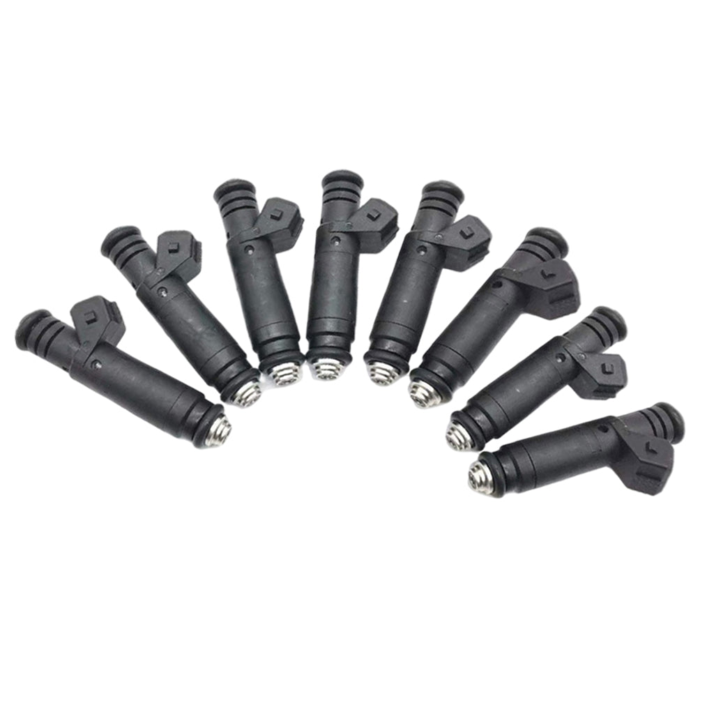 8x/Set Universal High Performance 60LB 650cc Fuel Injectors FI114961 Black