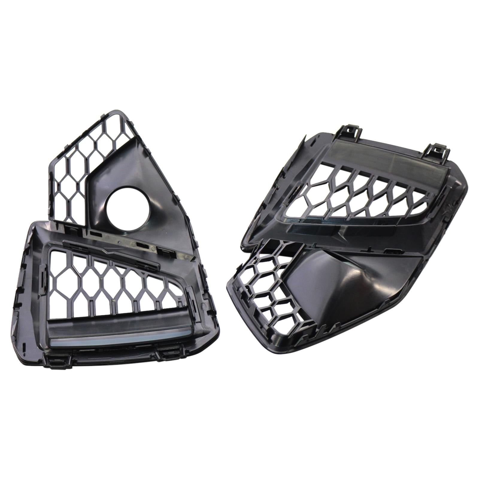 Pair of Fog Lamp Grille Accessories for Audi S4 A4 20-2022 8W0807682Amt94