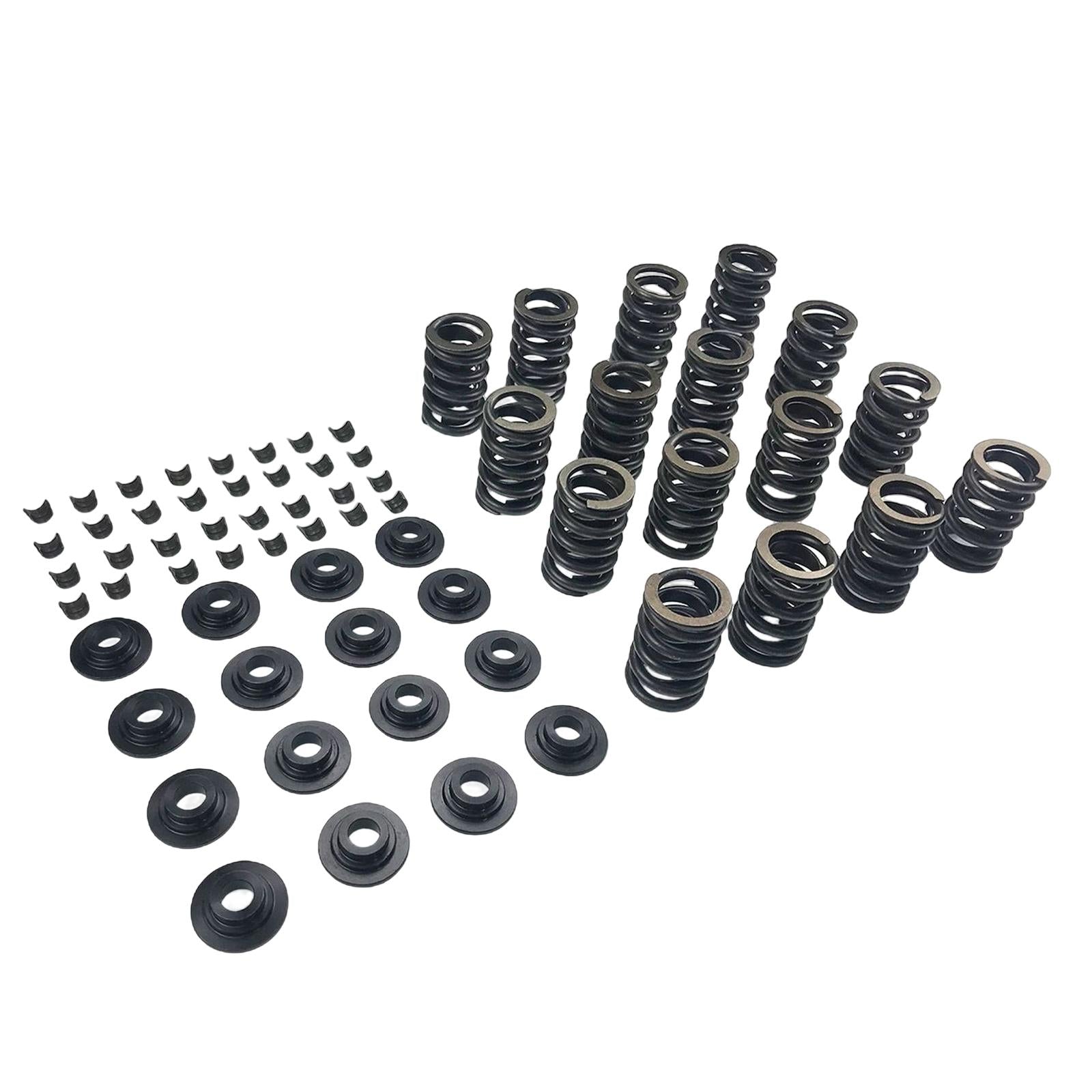 64x Valve Springs Kit W/ Retainer & Lock for Chevy Sbc 327 350 400