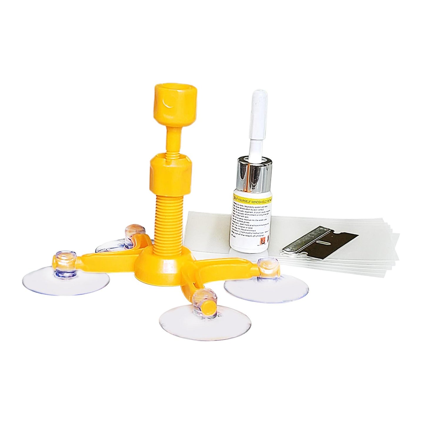 Windshield Repair Kit , to Fix Auto Glass Windshield Crack Chip Scratch