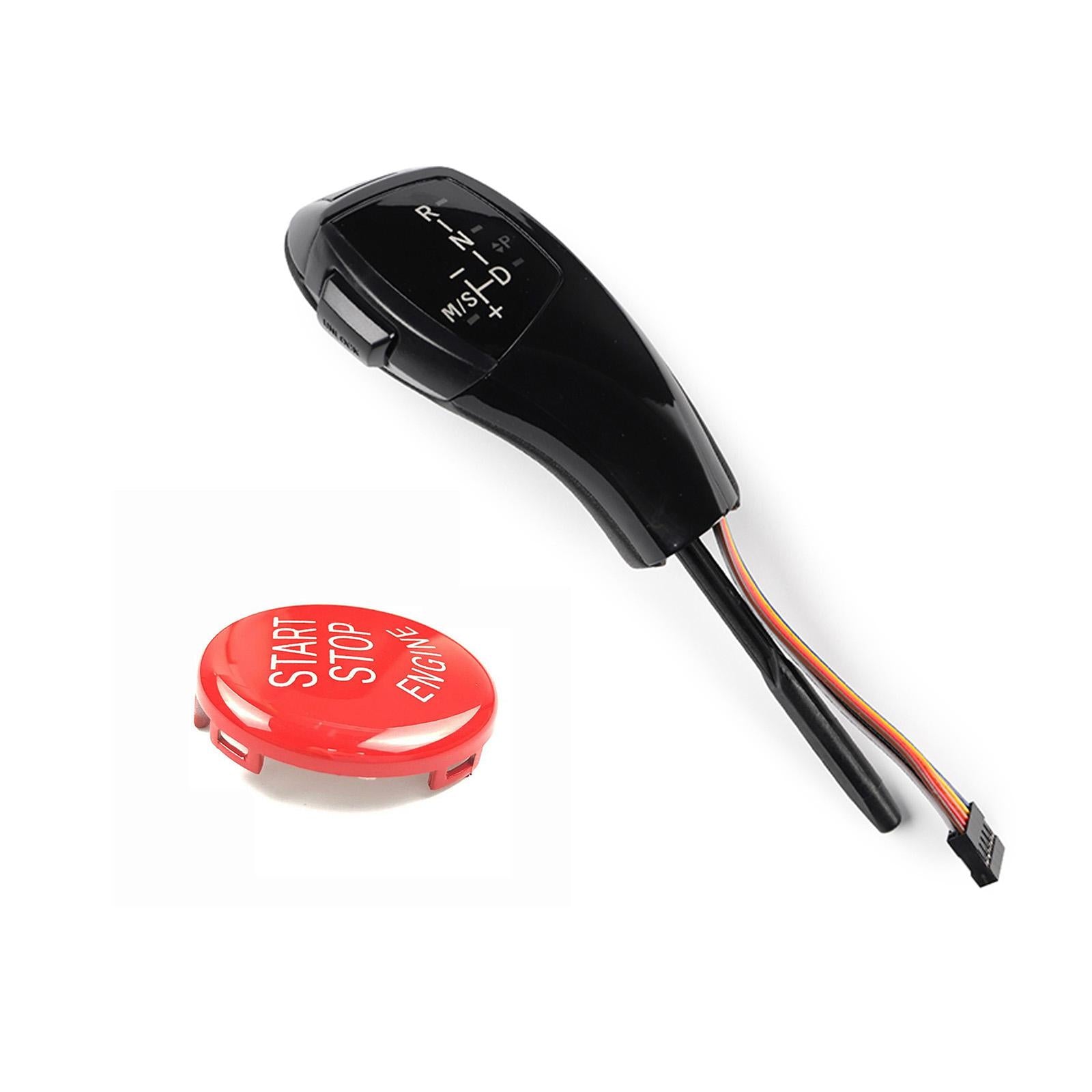 Vehicle LED Automatic Gear Shift Knob for X3 E83 Professional Black