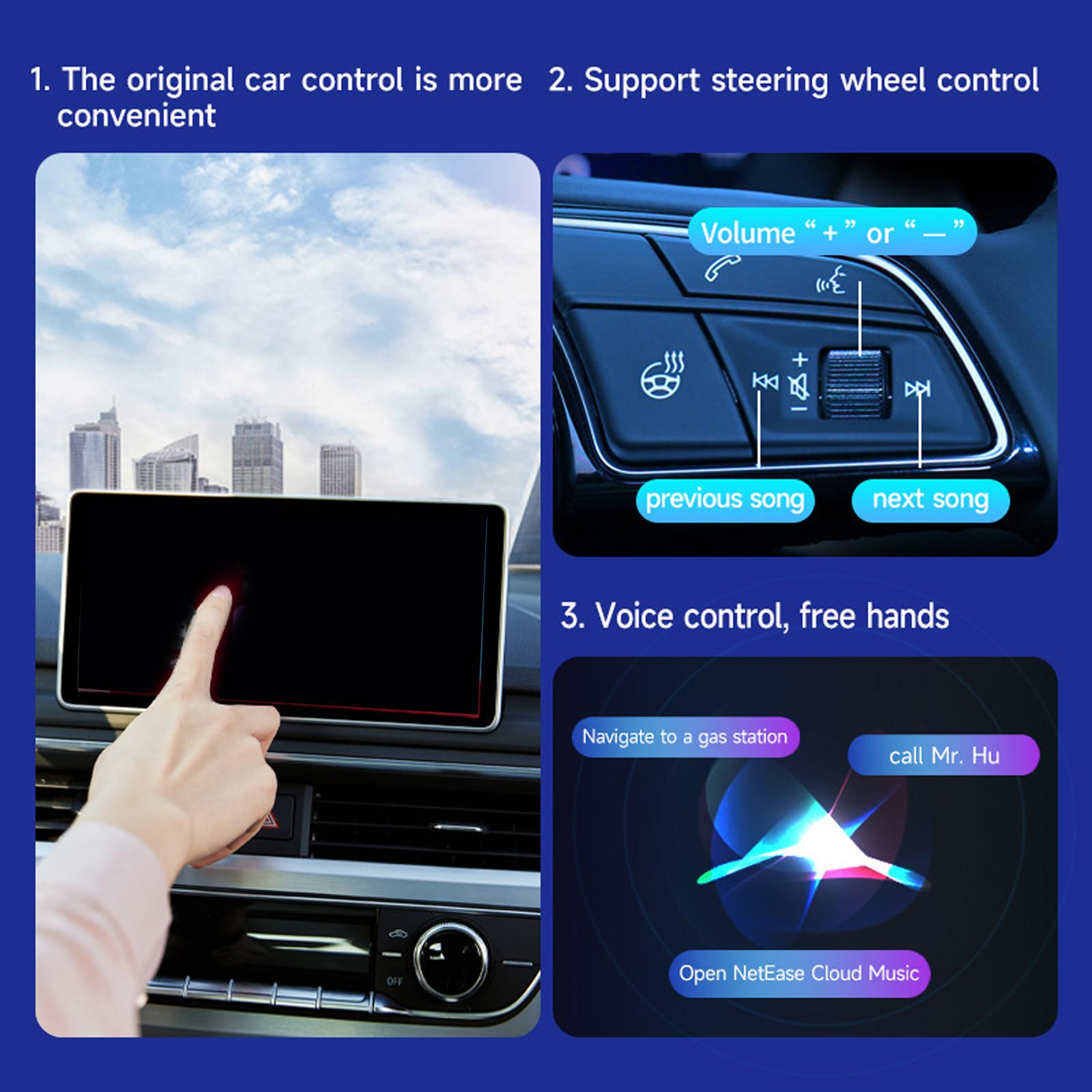 Wireless Carplay Adapter Easy Setup Online Music App Music App