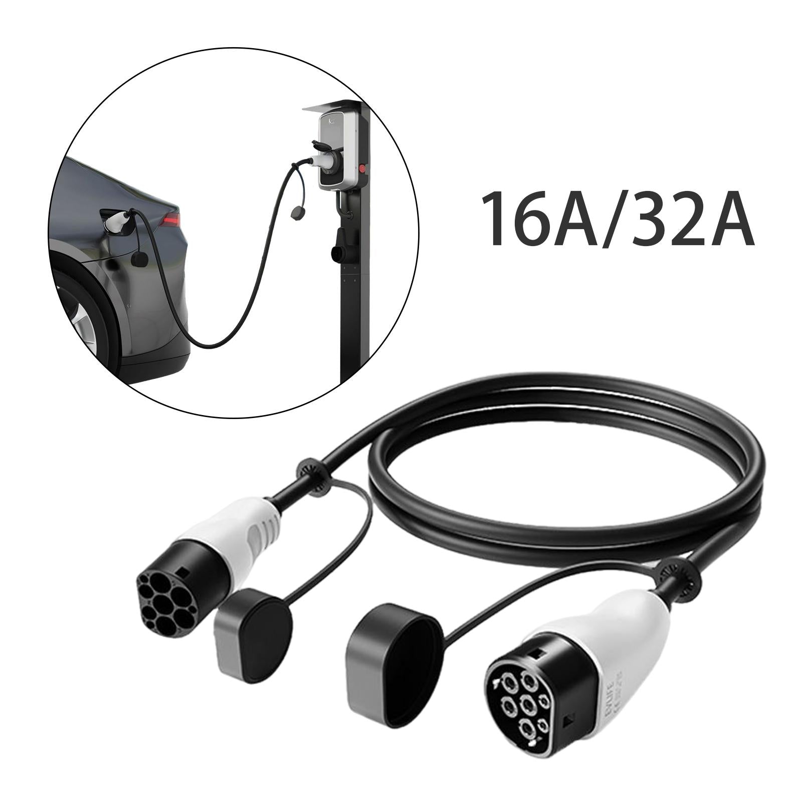 EV Charging Cable Double Head for Electric Vehicle Charging Station 16A