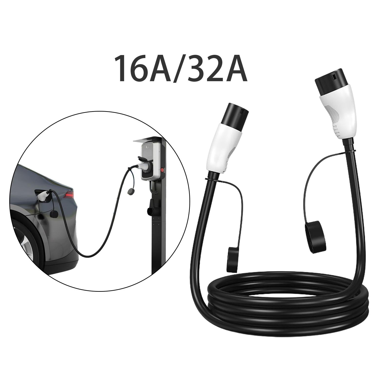 EV Charging Cable Double Head for Electric Vehicle Charging Station 16A