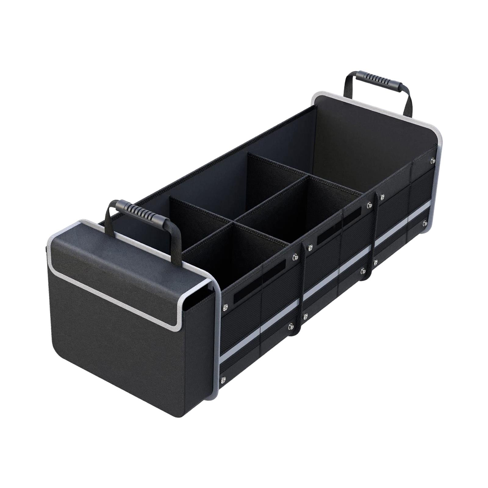 Car Trunk Organizer Reinforced Handles Waterproof Sturdy for Sedans