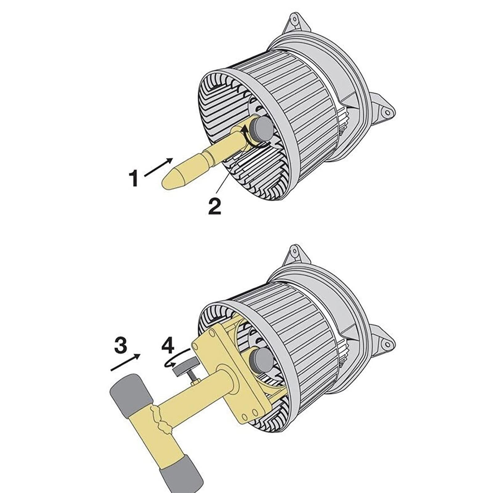 Heater Blower Motor Removal and Install Tool 412-140 for Land Rover LR2