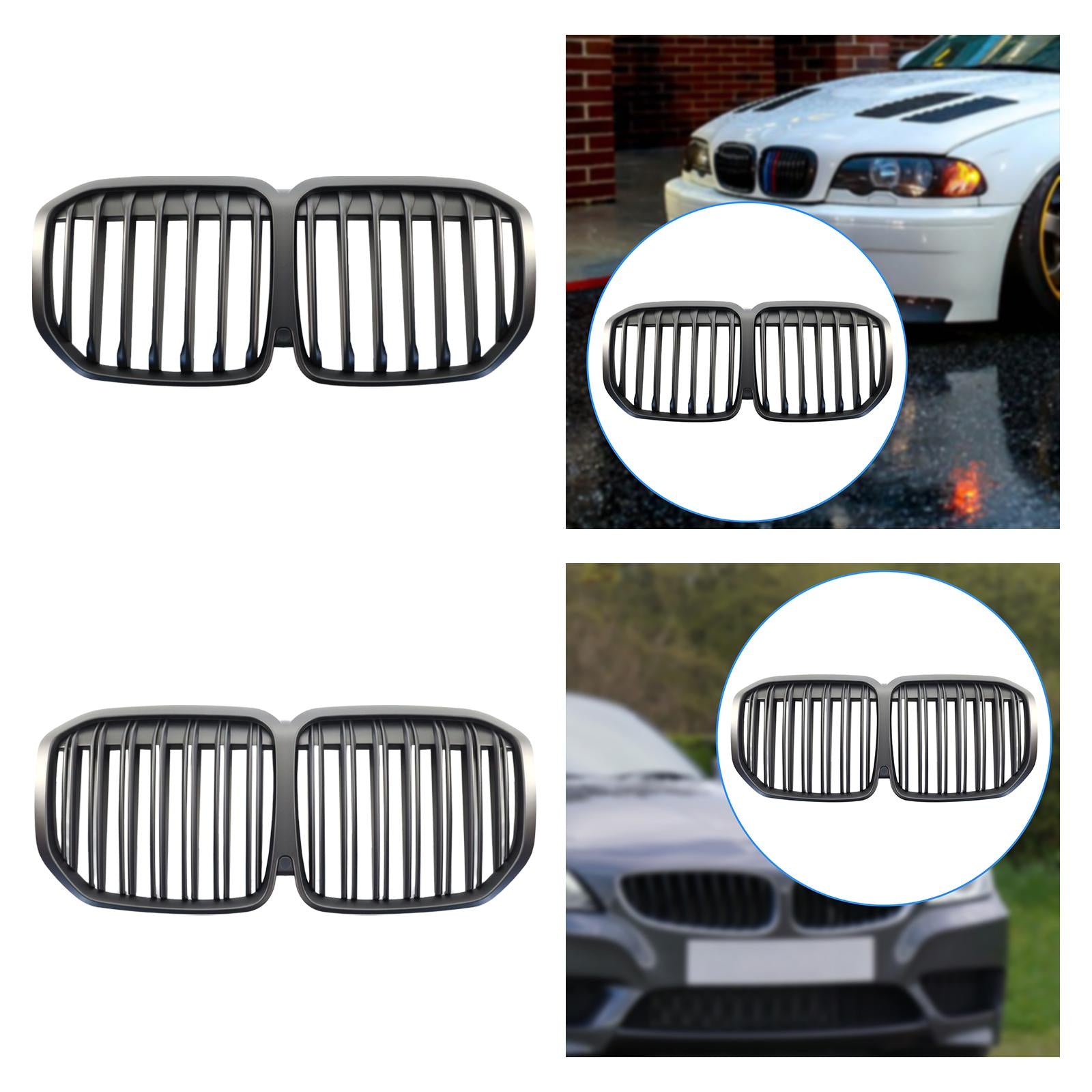 51138745730 Car Accessories Durable Car Front Kidney Grille for BMW G07 Single Line