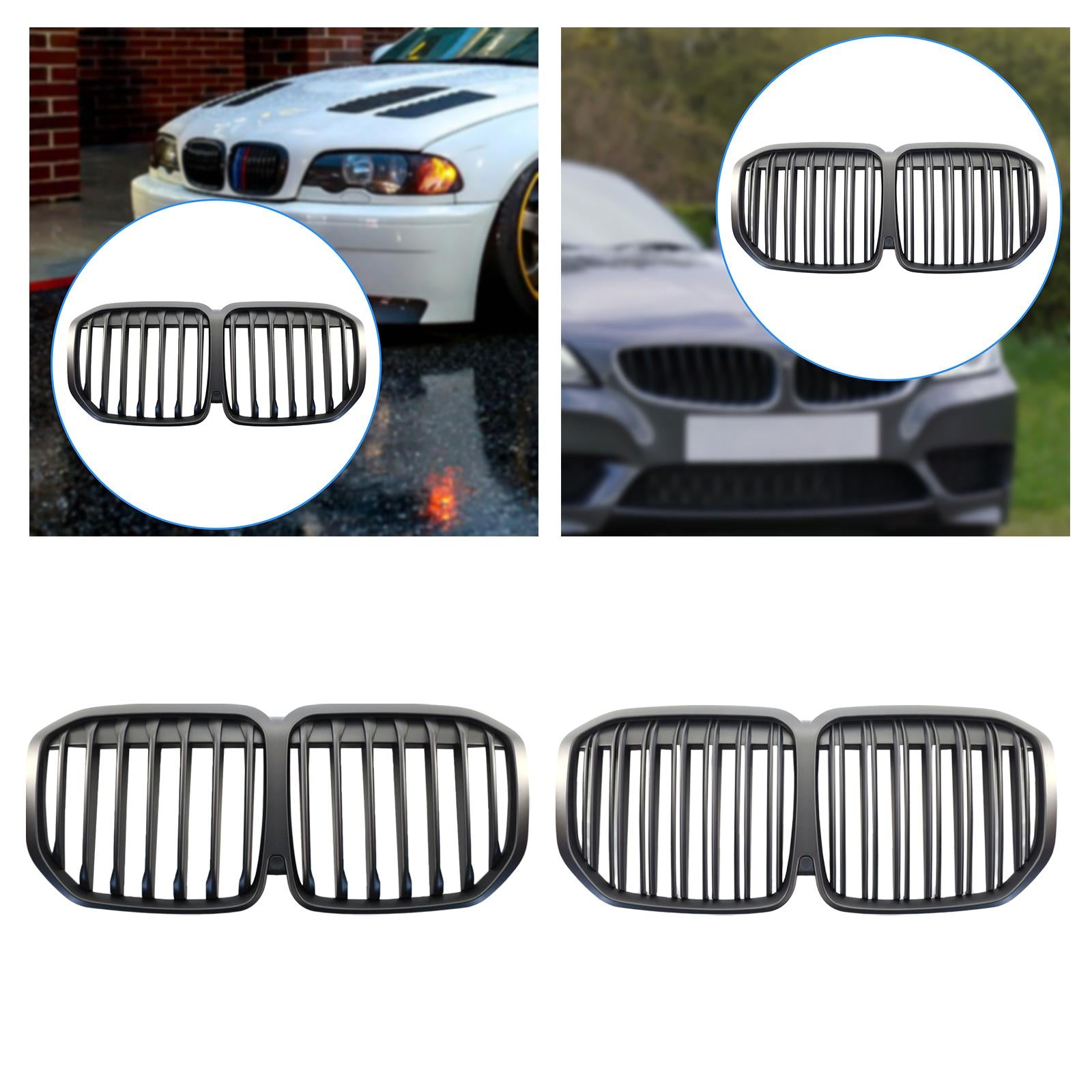 51138745730 Car Accessories Durable Car Front Kidney Grille for BMW G07 Single Line