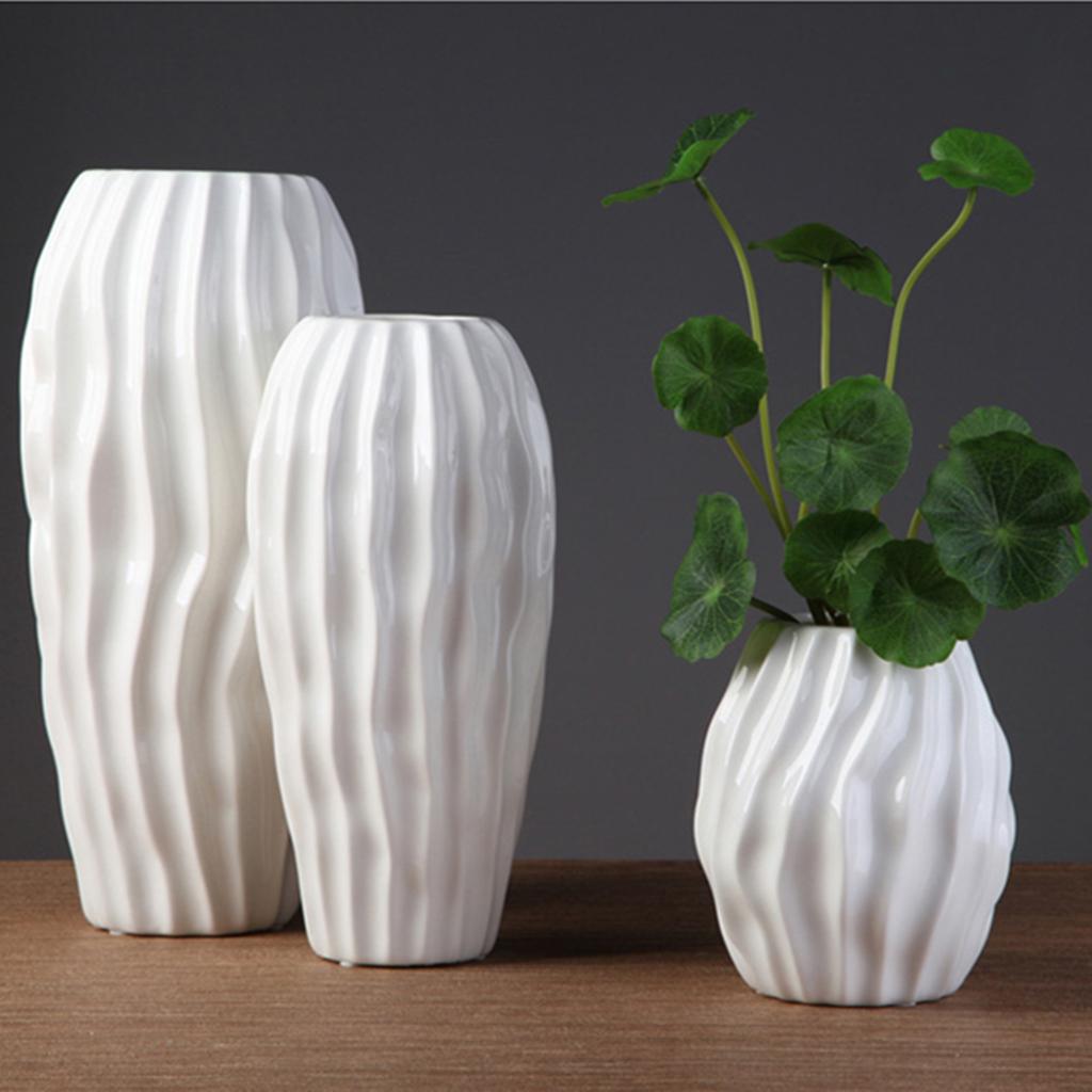 Modern EU Style Ceramic Plant Pot  Flower Holder Vase Ornament Home Decor L