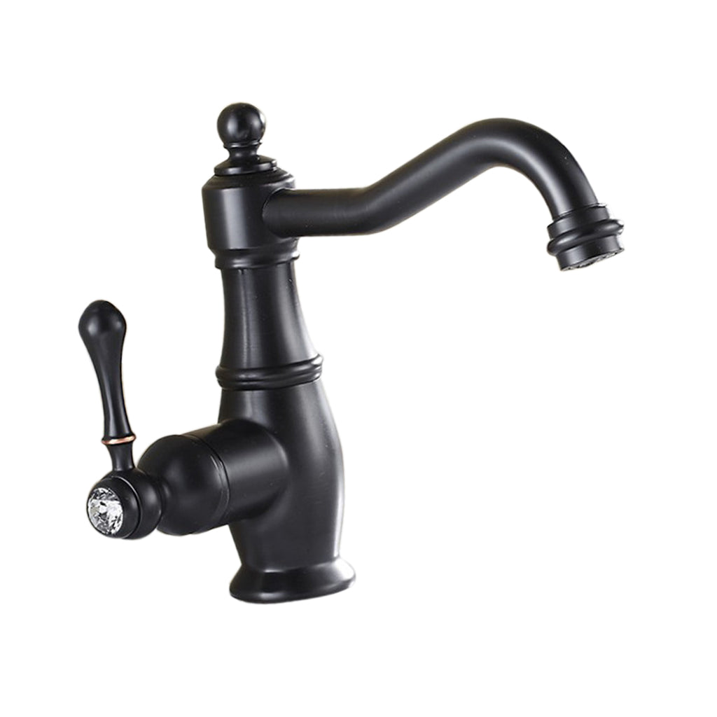 Bathroom Basin Faucet Cold and Hot Mixer Tap Single Handle Washbasin Tap