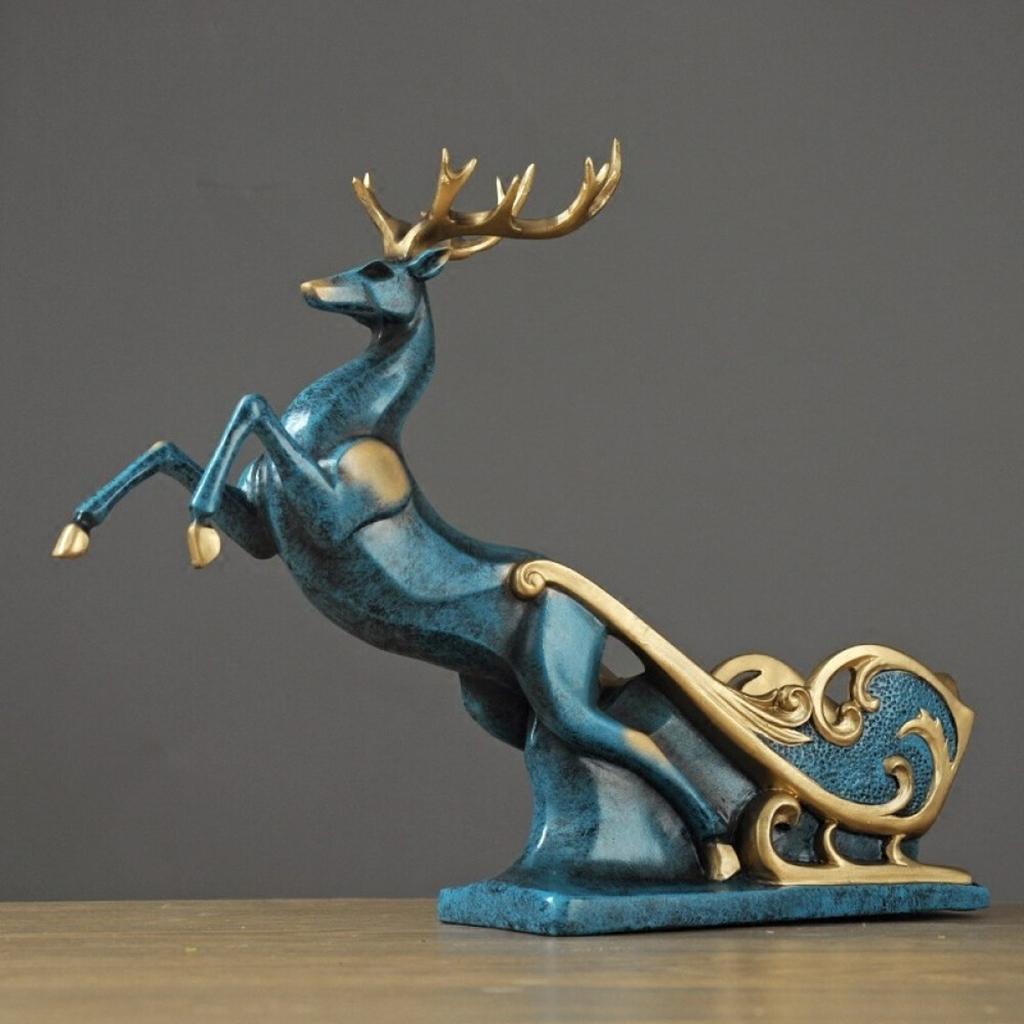 Single Wine Stand Rack Sika Deer Elk Swan Statue Home Decor Elk Shape