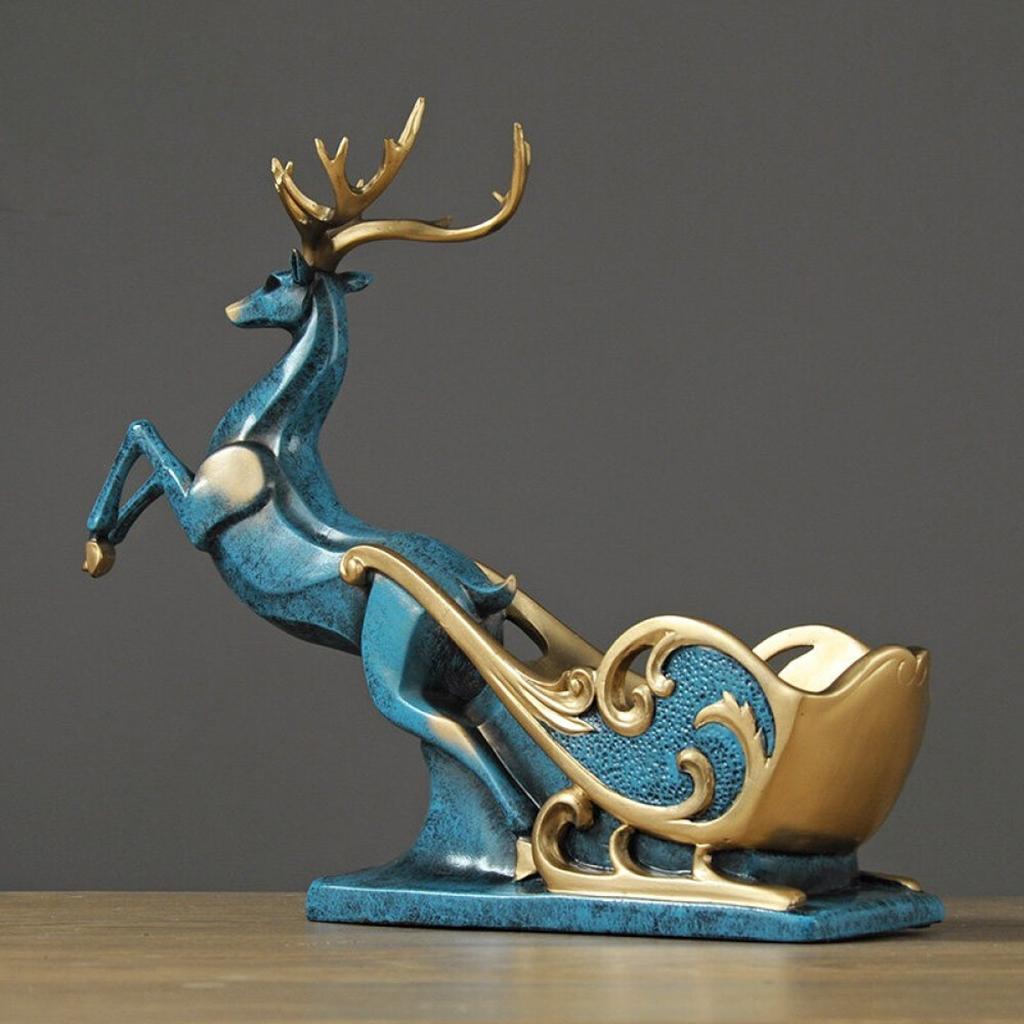 Single Wine Stand Rack Sika Deer Elk Swan Statue Home Decor Elk Shape