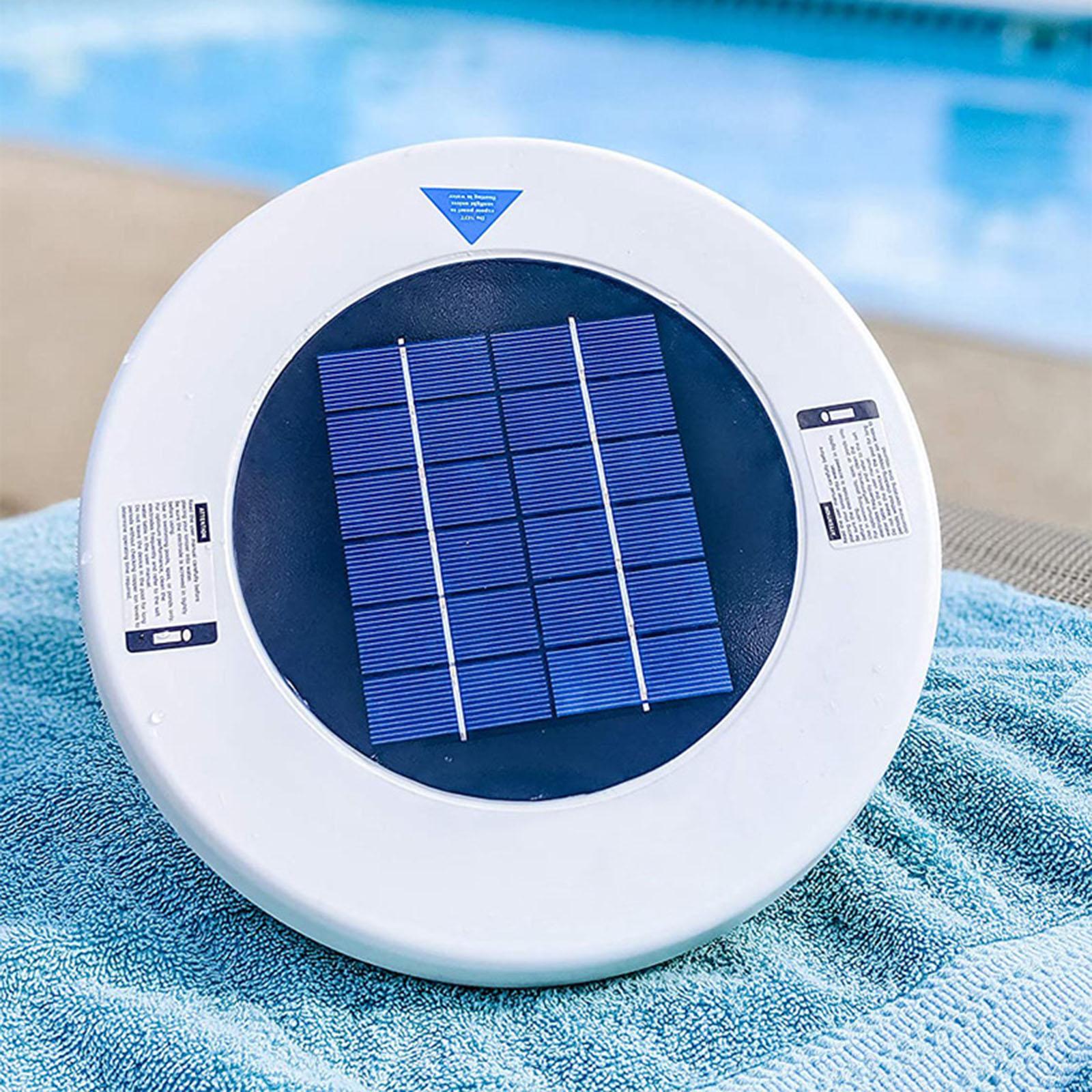 Solar Pool Ionizer Clarifier Water Purifier for Outdoor Hot Tub Spa Swimming