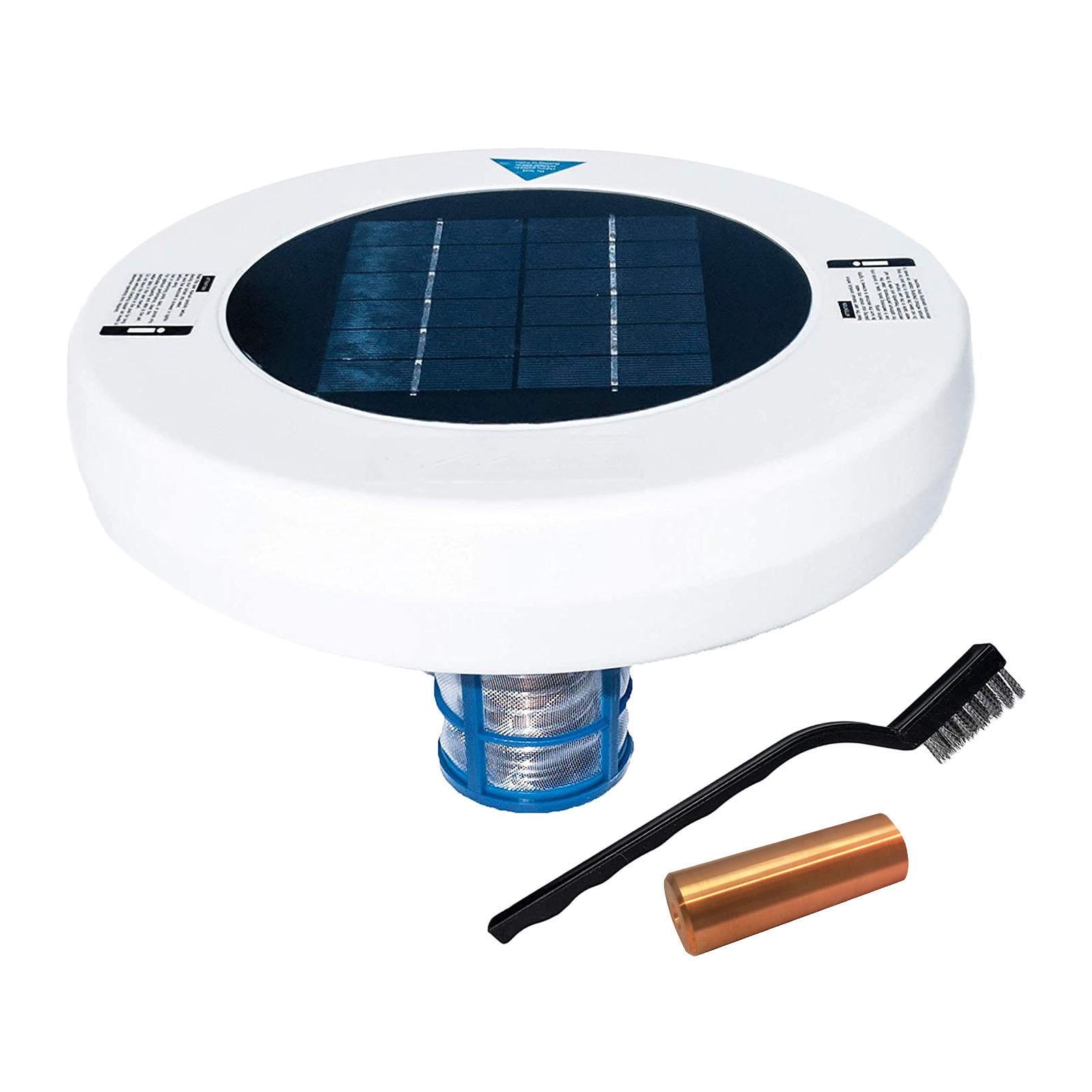 Solar Pool Ionizer Clarifier Water Purifier for Outdoor Hot Tub Spa Swimming