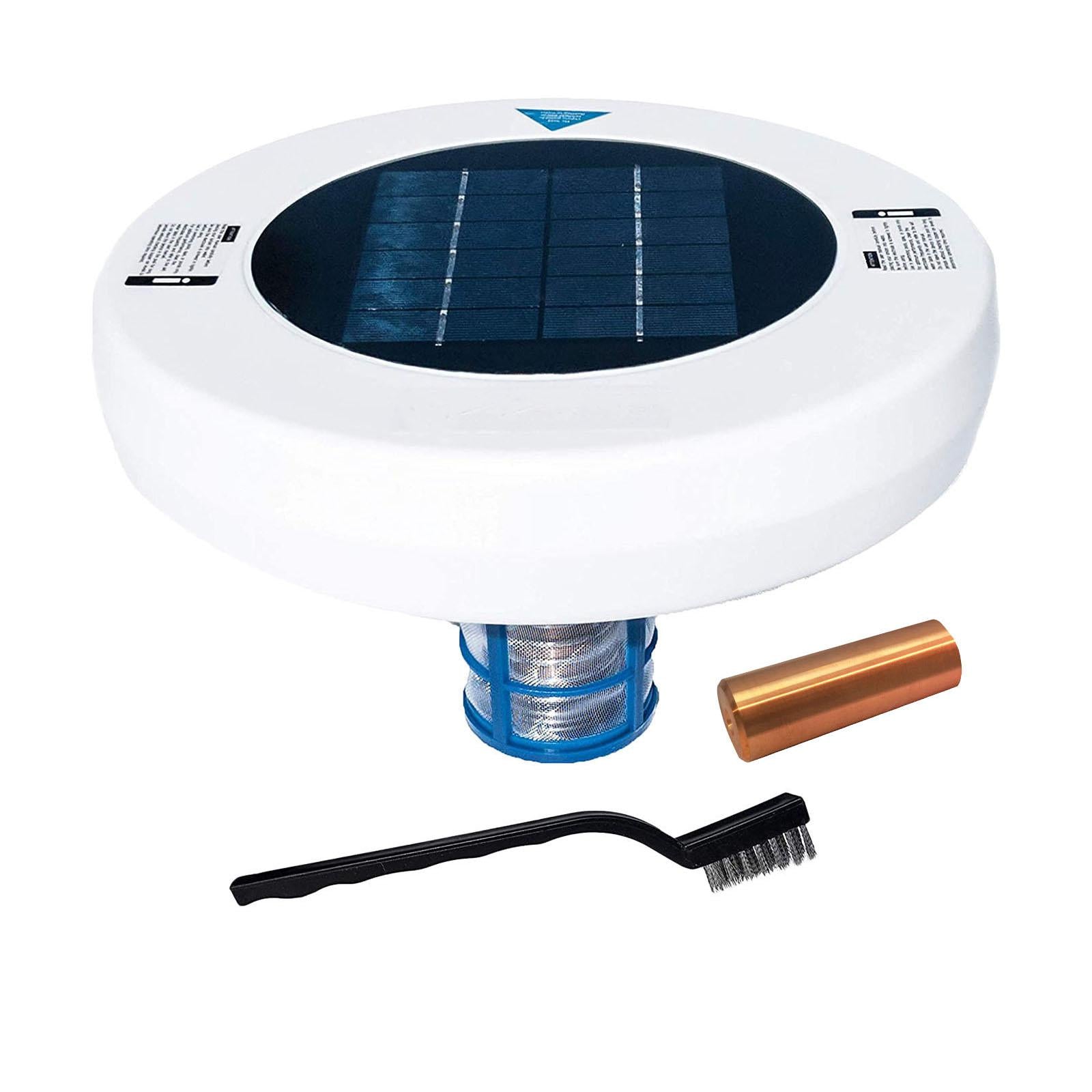 Solar Pool Ionizer Clarifier Water Purifier for Outdoor Hot Tub Spa Swimming