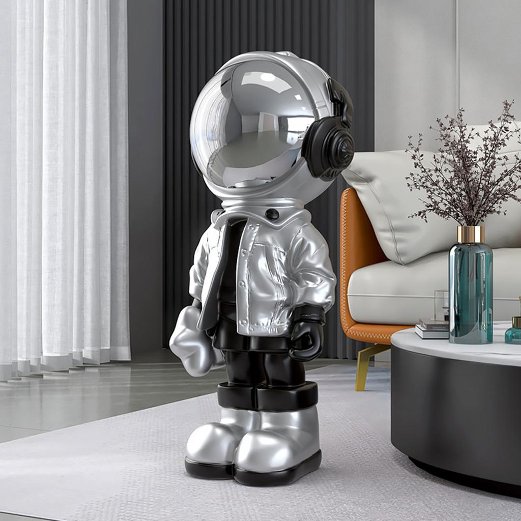 Modern Astronaut Statue Desktop Decoration Home Decoration Sculpture Blue