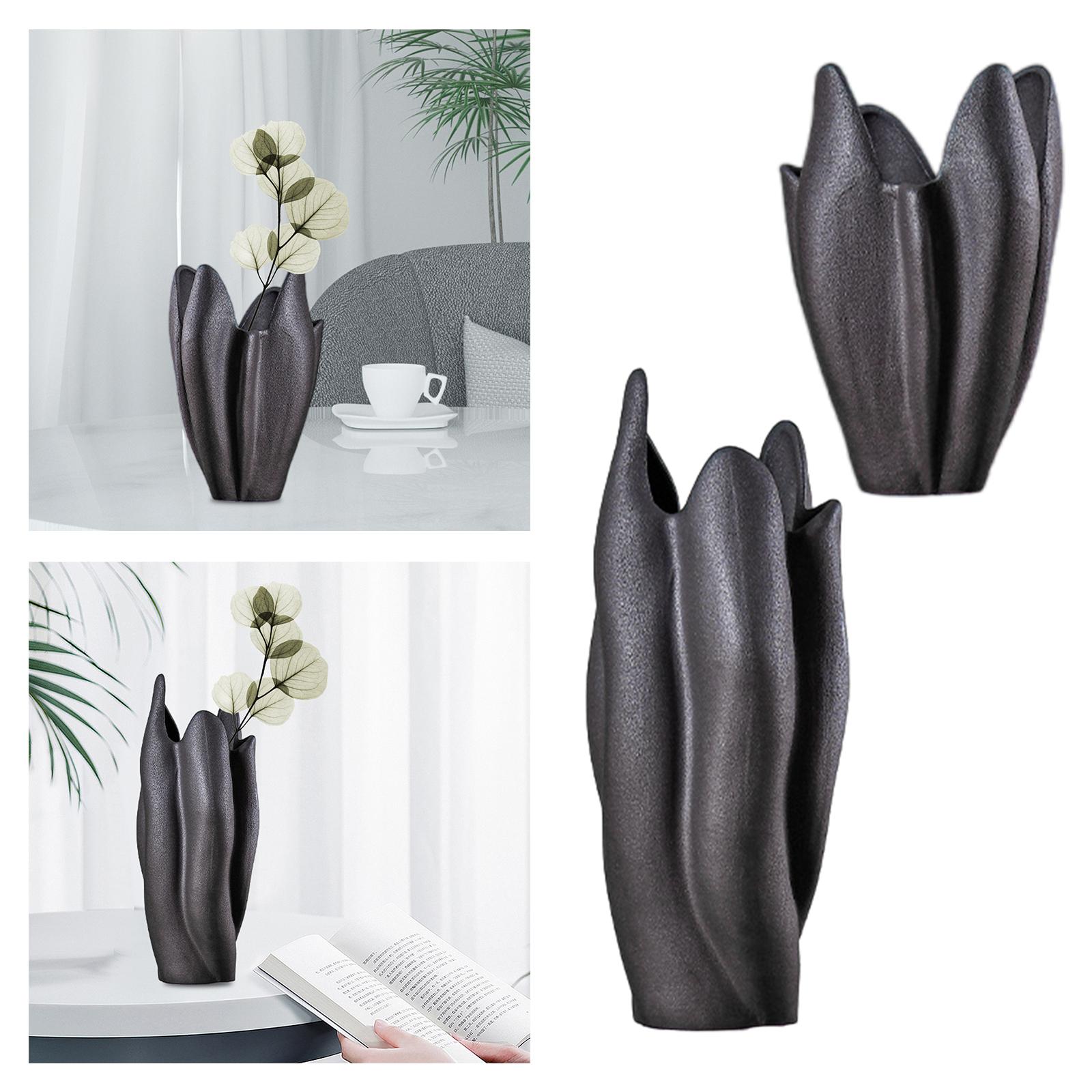 Creative Flower Vase Ceramic Vase Office Party Decor Flower Arrangement Gift L