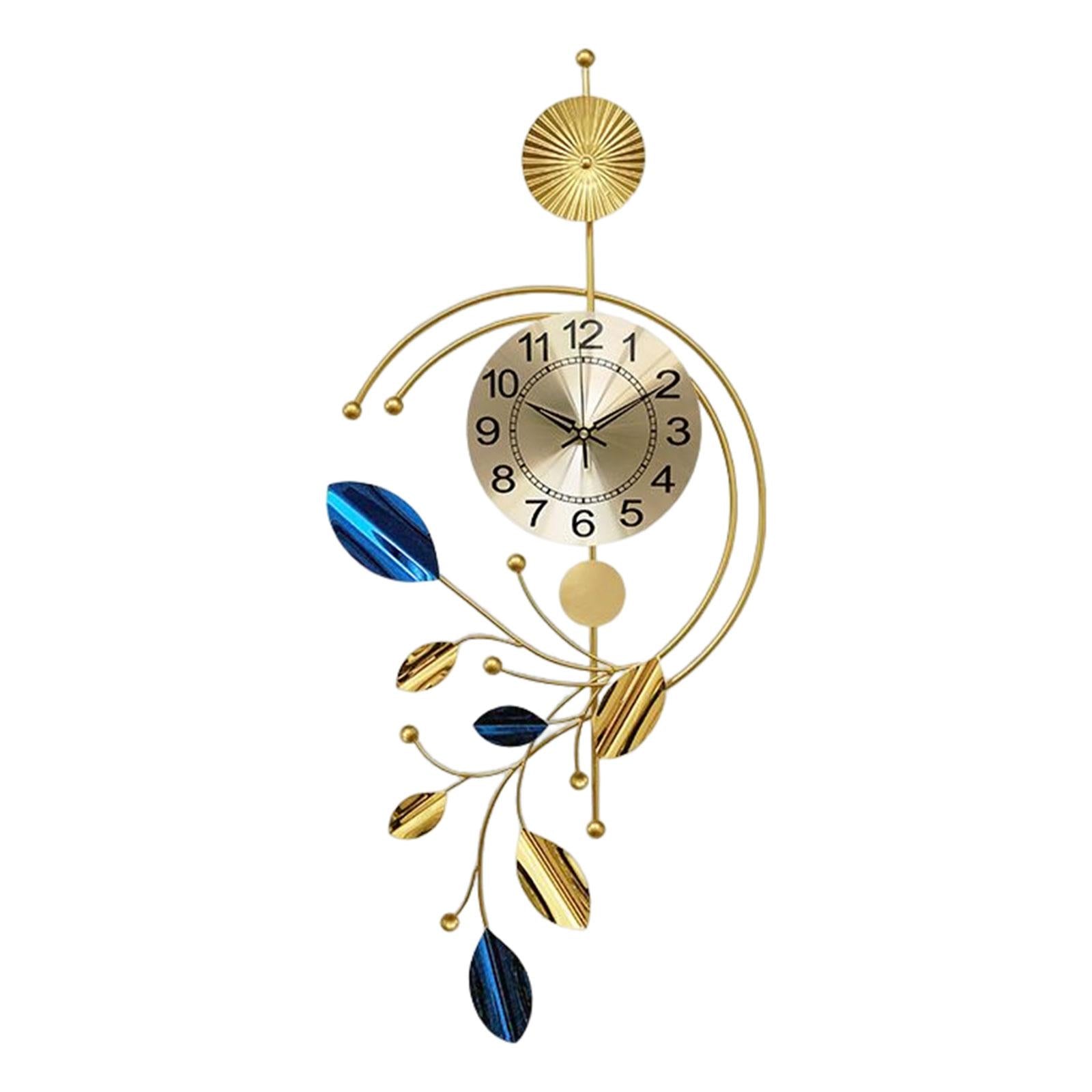 European Hanging Clock Silent Decorative Clock for Office Home Decoration