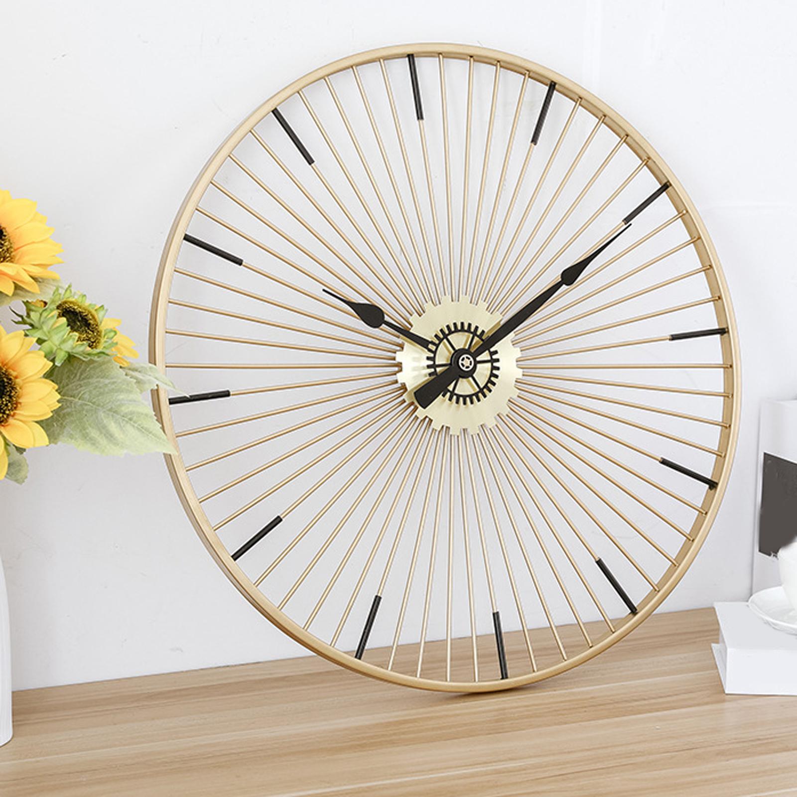 Hanging Clocks Metal Decorative Clocks Large Wall Clock for Decoration