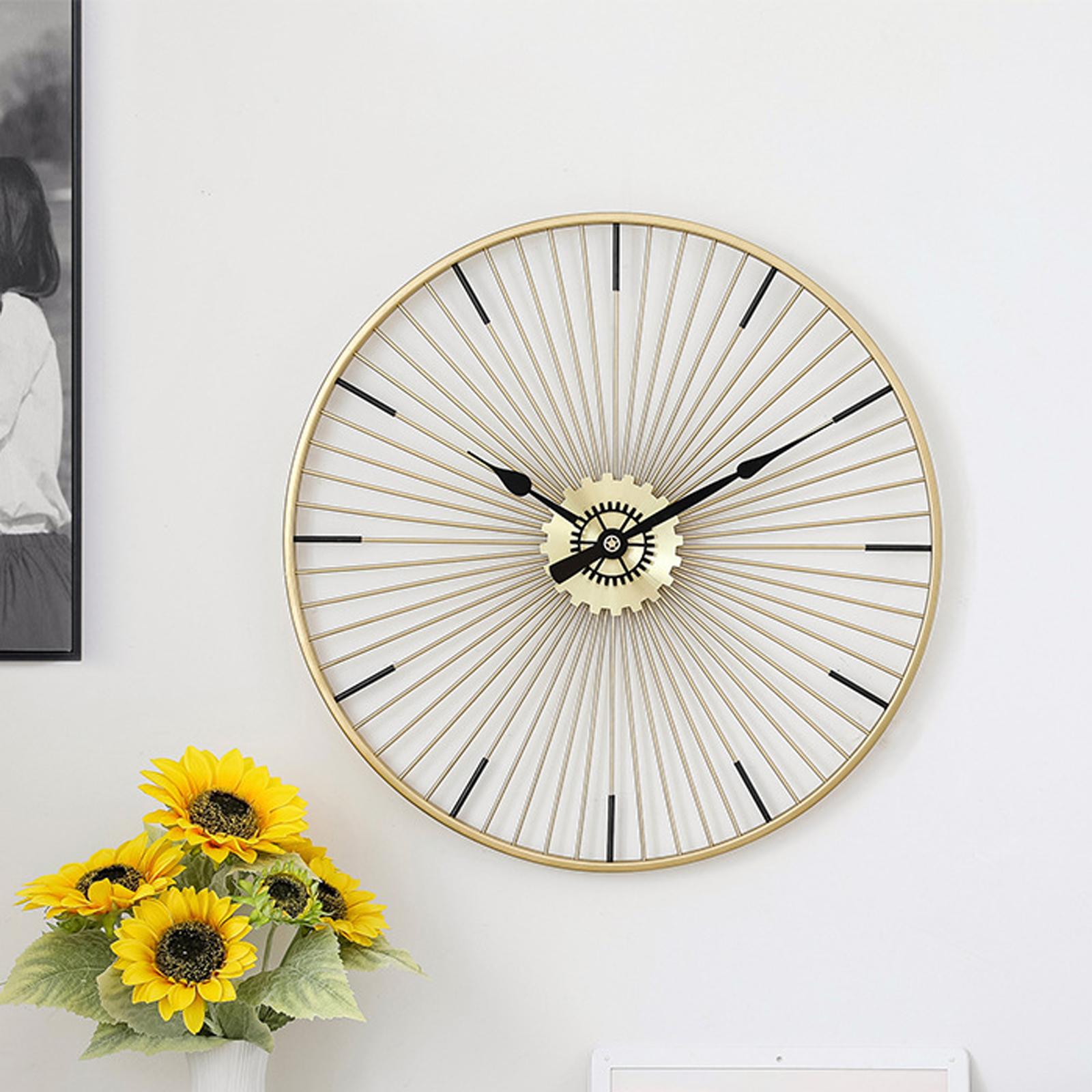 Hanging Clocks Metal Decorative Clocks Large Wall Clock for Decoration