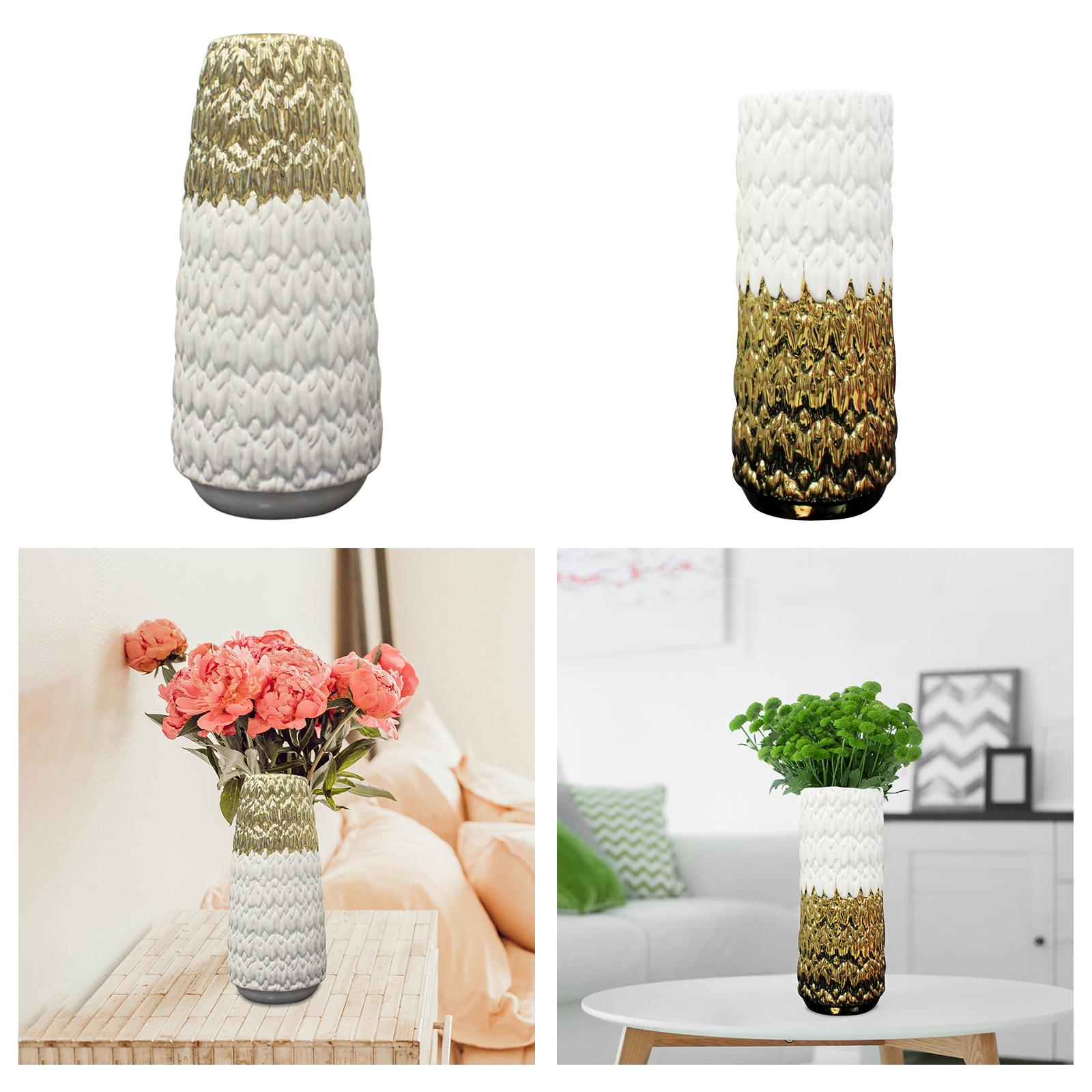 Ceramic Vase Nordic Table Vase Decorative Vases for Garden Farmhouse Wedding 18cmx36cm