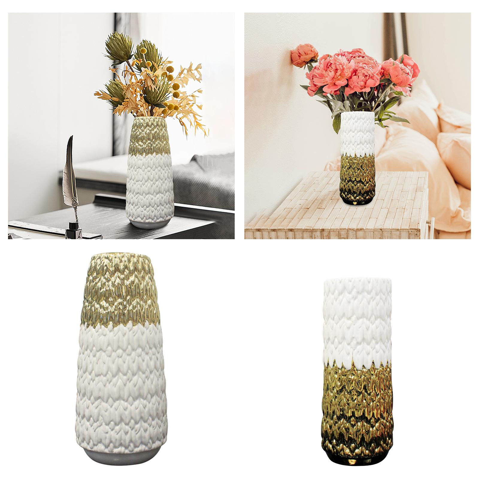 Ceramic Vase Nordic Table Vase Decorative Vases for Garden Farmhouse Wedding 18cmx36cm