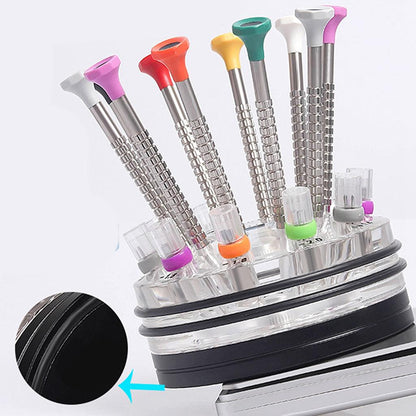 0.6-2.0mm 10Pcs/Set Precision Screwdriver Set Watchmaker Tool Octagonal Head