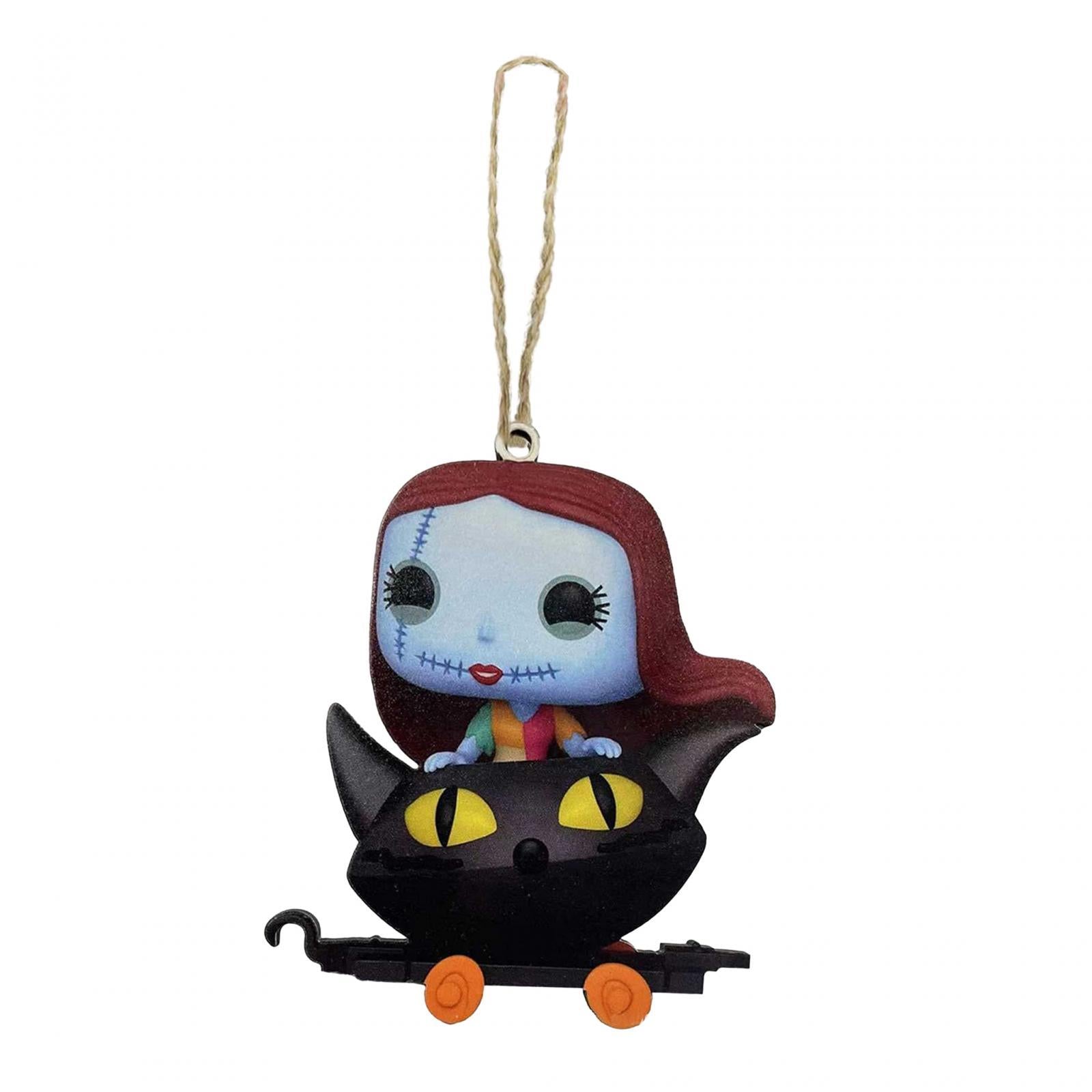 Halloween Decoration Pendant Party Halloween Ornaments for Indoor Garden Style F