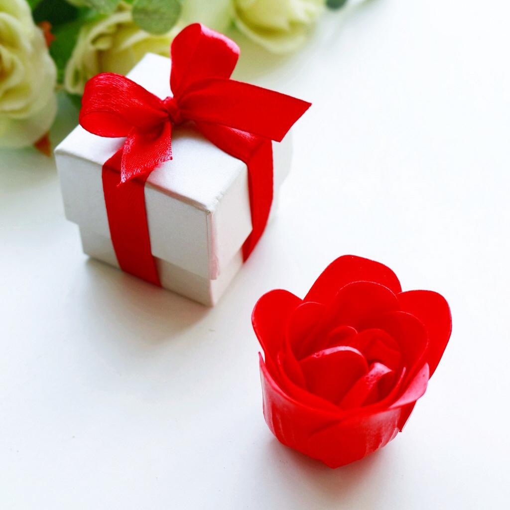 1 Piece Red Rose Creative Gift Wedding Favor Creative Romantic Home Decor DIY Decorative Arrangement