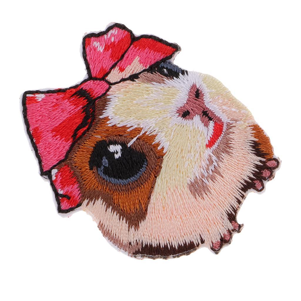 1 Piece Animal Design Embroidery Fabric Patch Sew on Iron on Applique H