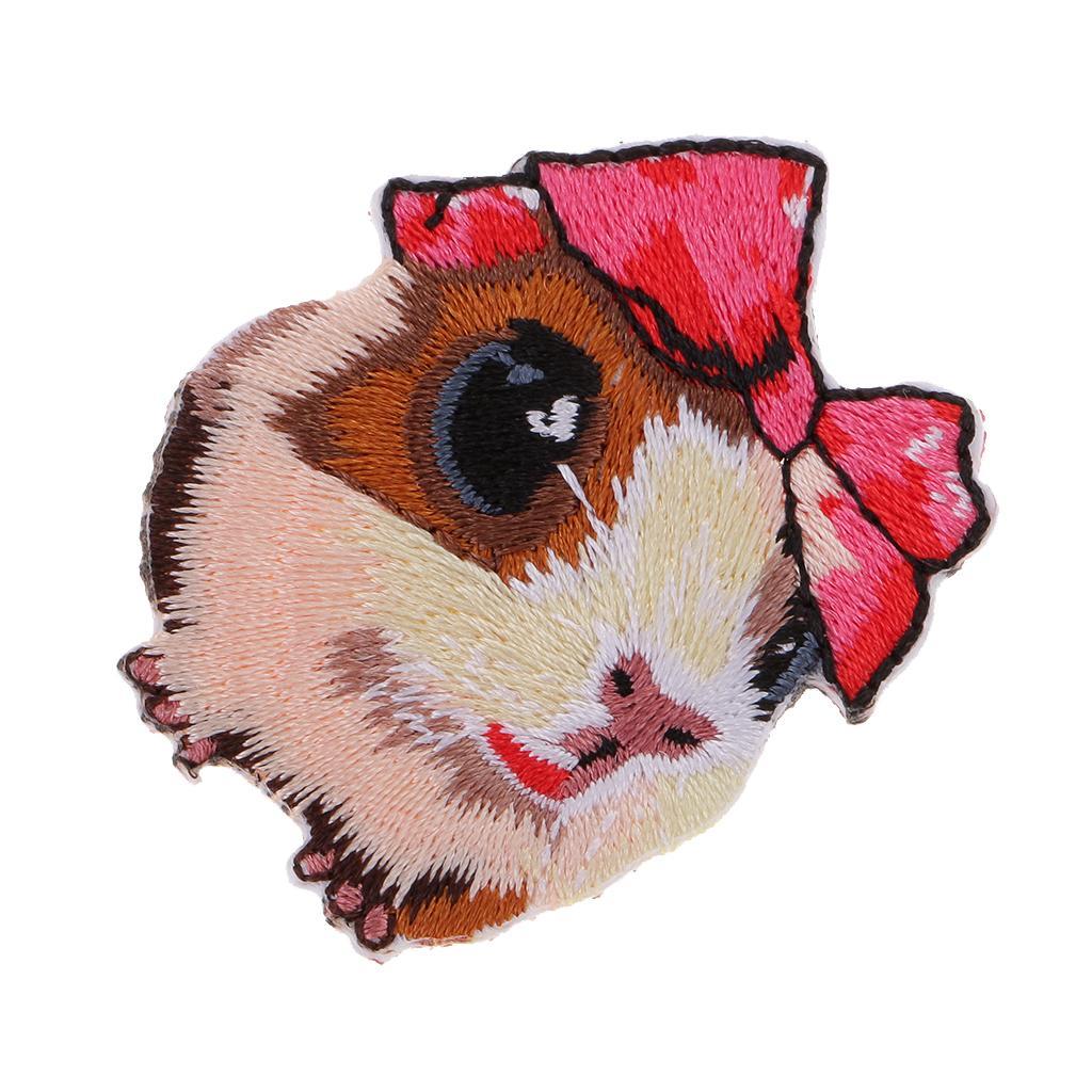 1 Piece Animal Design Embroidery Fabric Patch Sew on Iron on Applique H