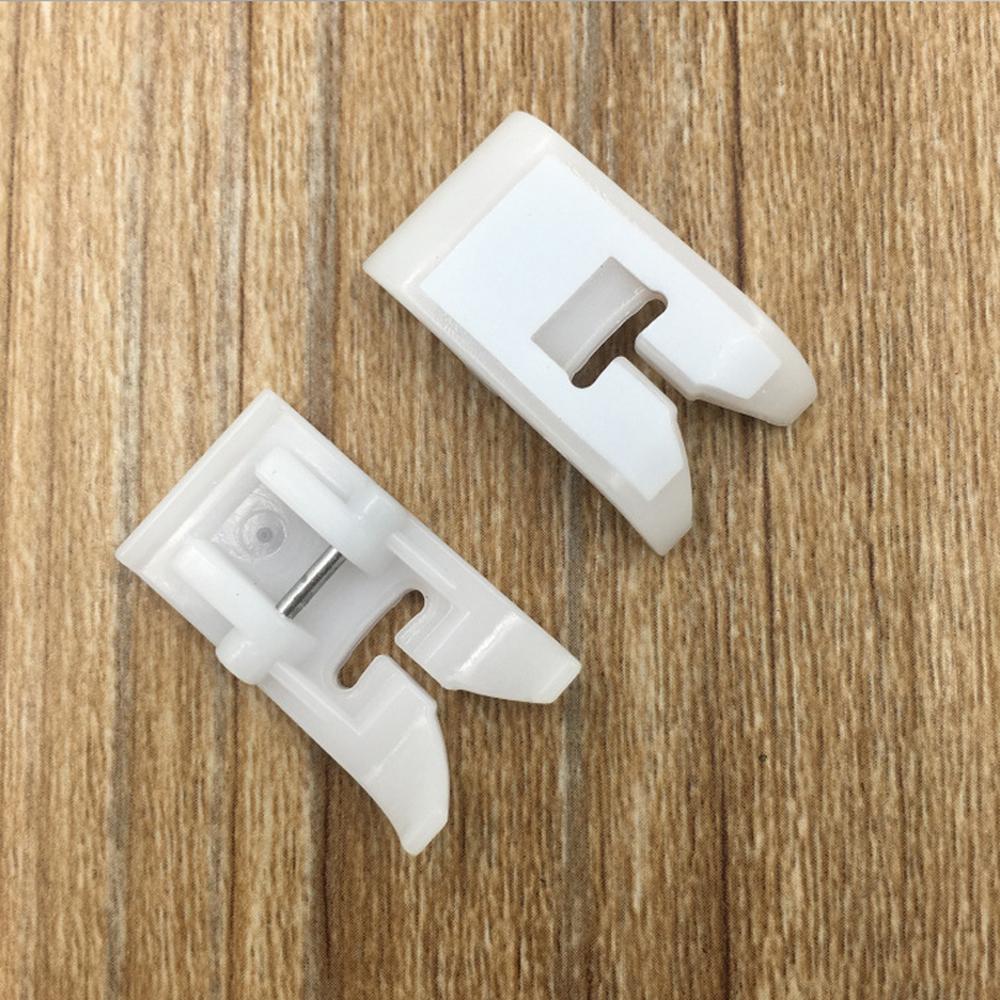 1 Piece Plastic Domestic Sewing Machine Non-Stick Zigzag Teflon Presser Foot Feet